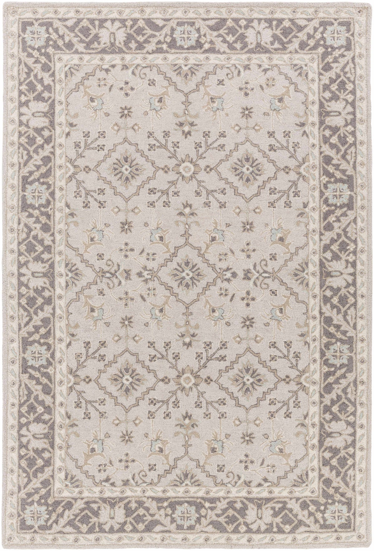 Dooling Light Brown Wool Carpet - Clearance