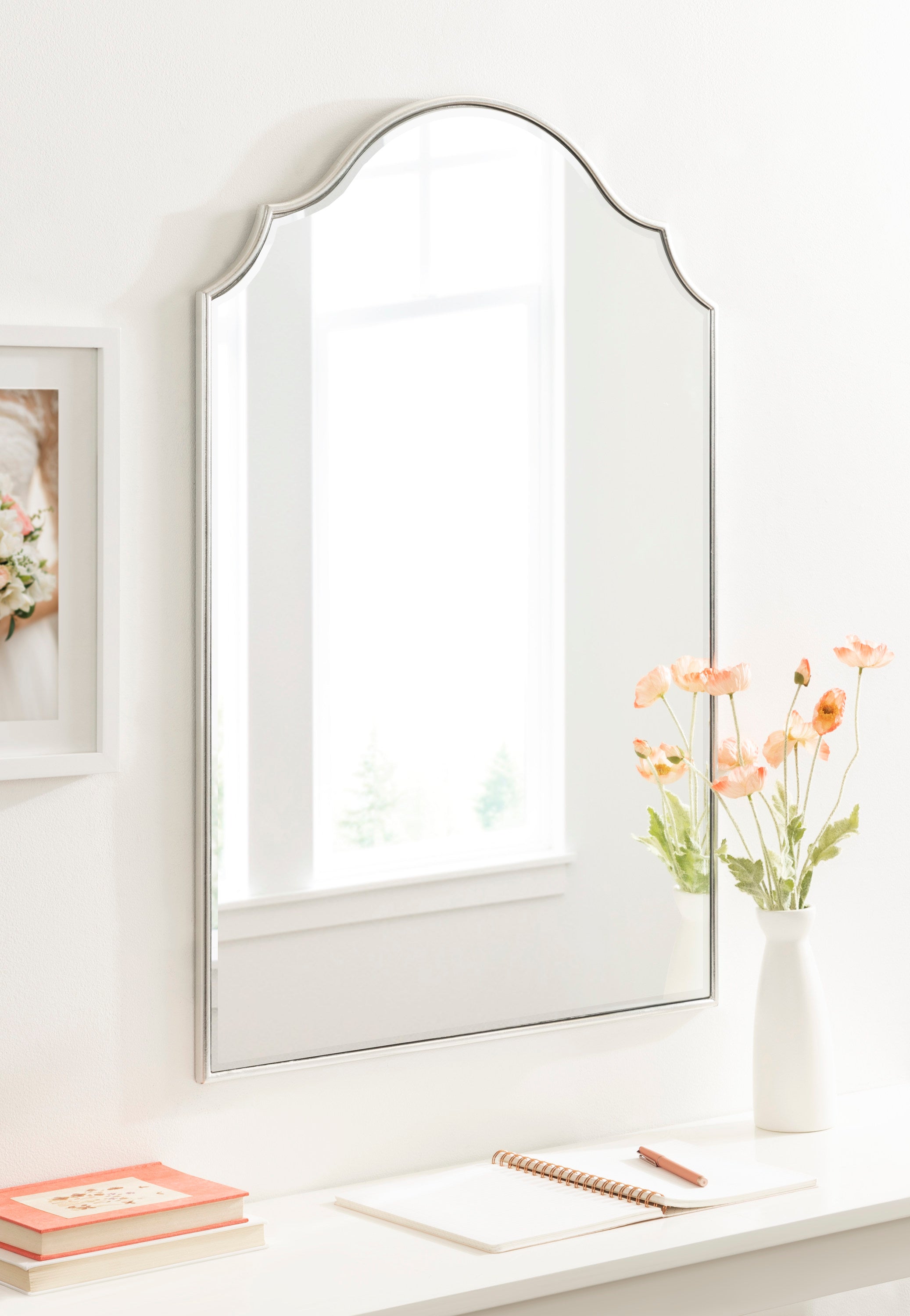 Leanna Framed Arch Wall Mirror