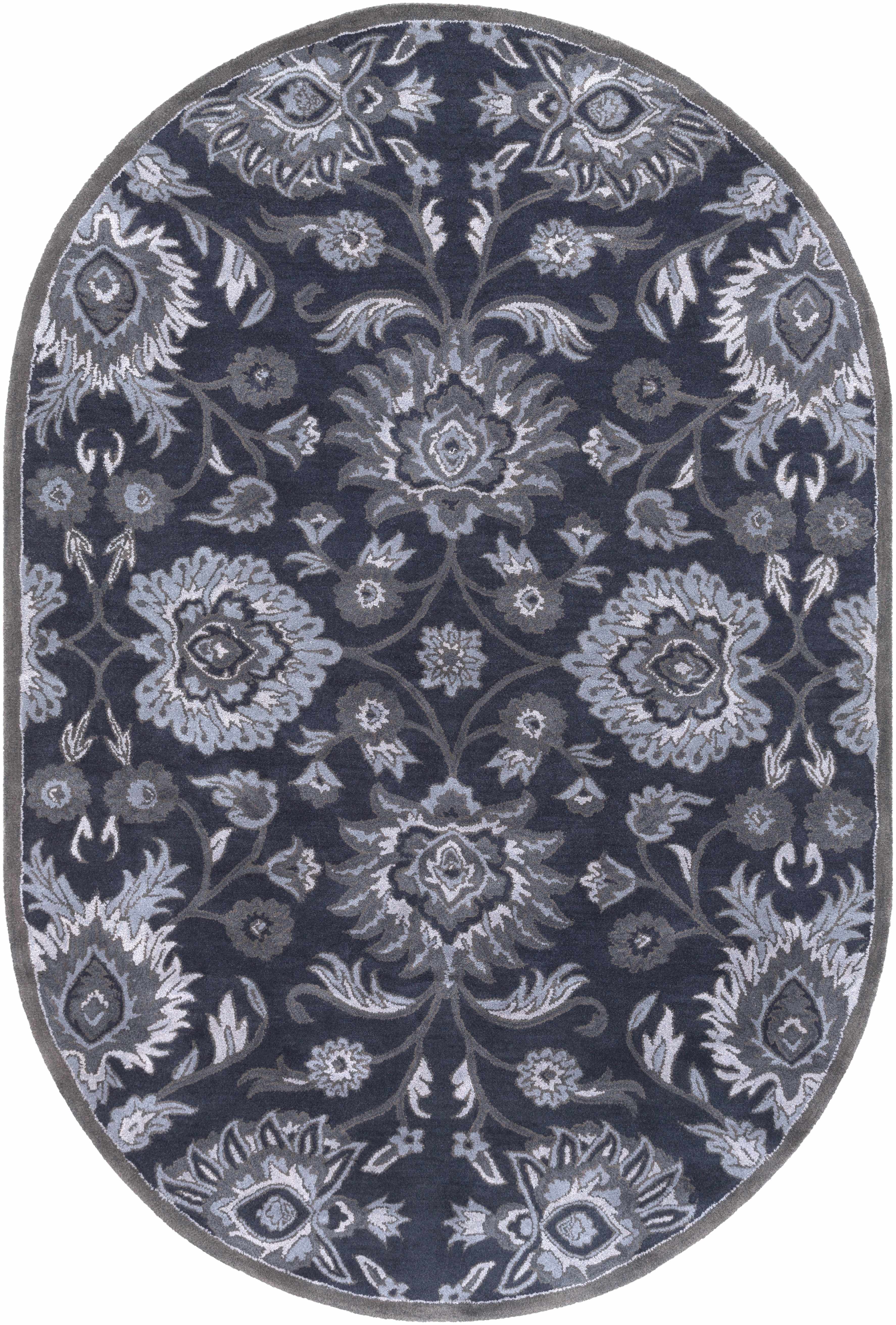 Conesus Hand Tufted Blue 1191 Area Rug - Clearance