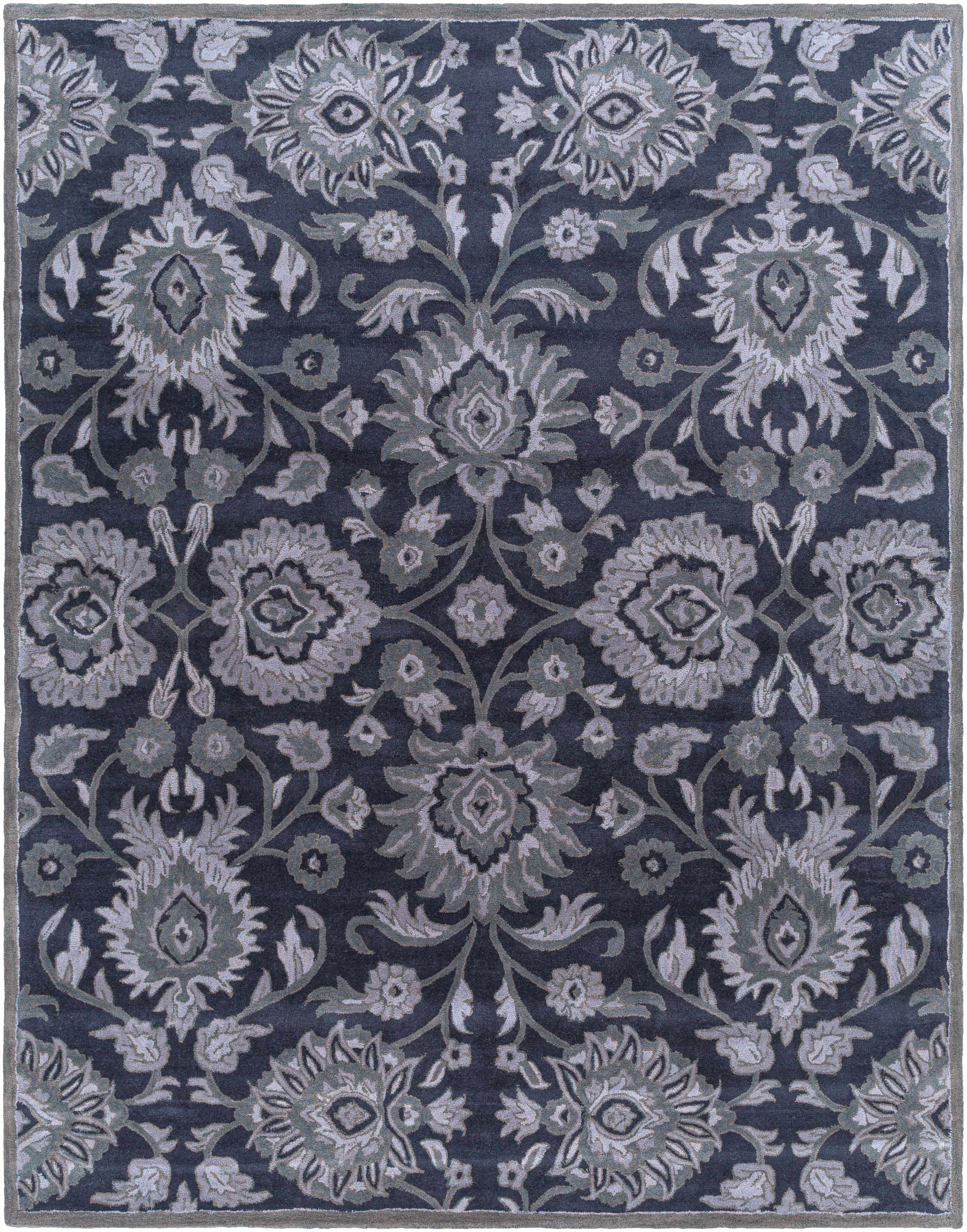 Conesus Hand Tufted Blue 1191 Area Rug - Clearance