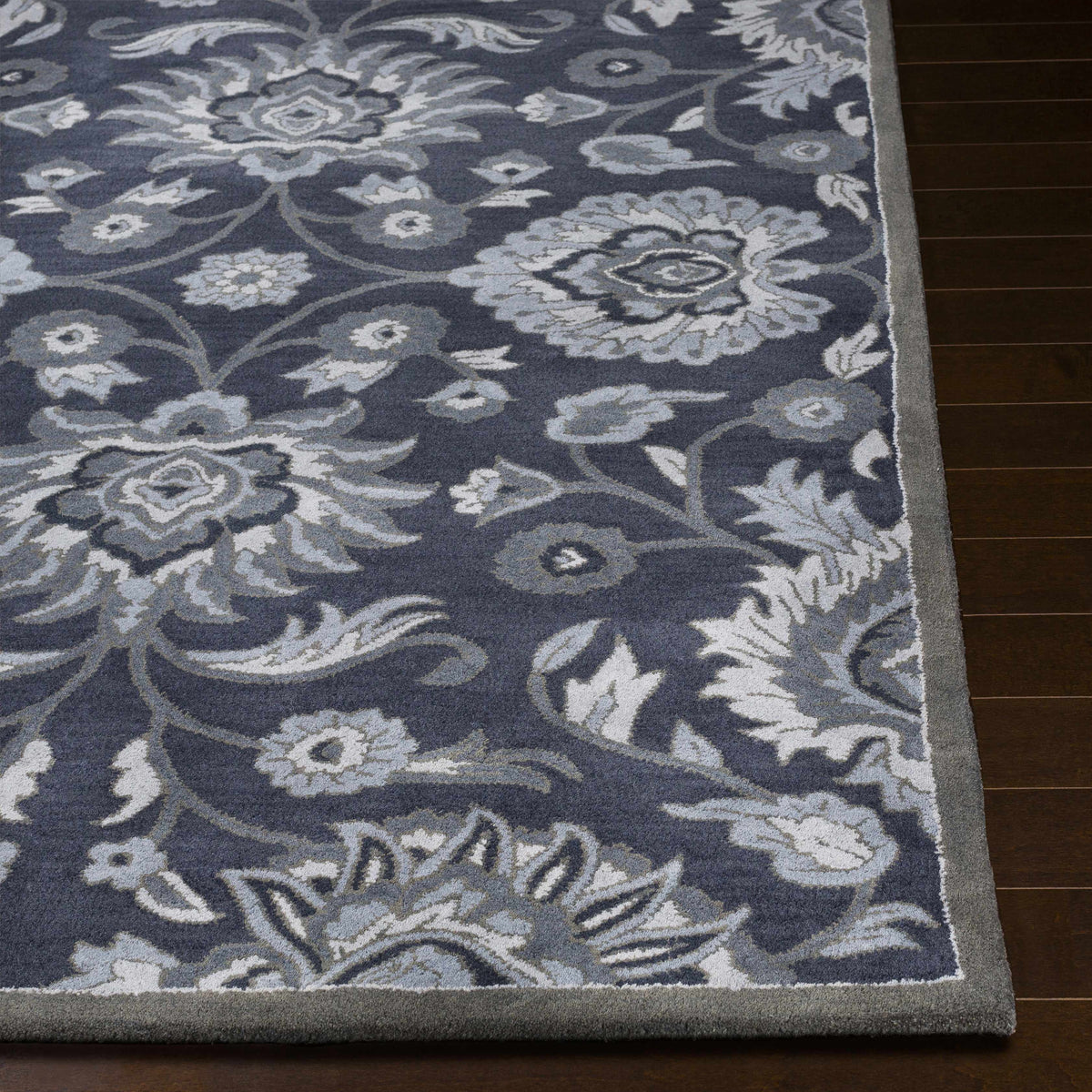 Conesus Hand Tufted Blue 1191 Area Rug - Clearance