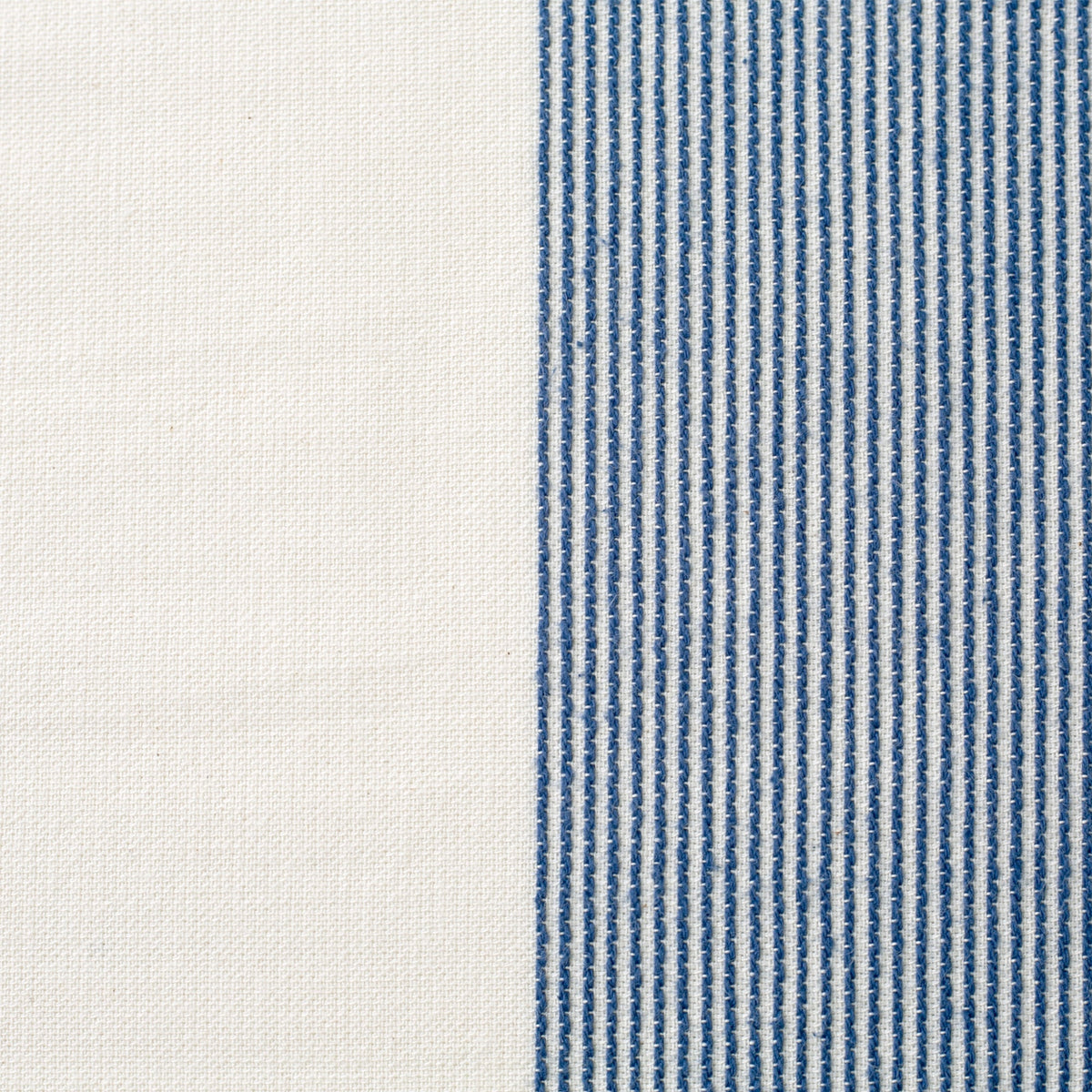 The Stripe Collection Tablecloth Natural & Elderberry