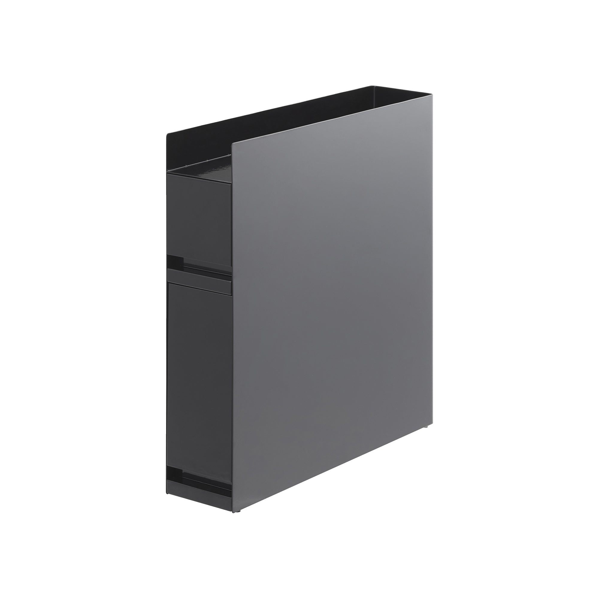 Two-Tier Sliding Drawer Seasoning Rack - Steel