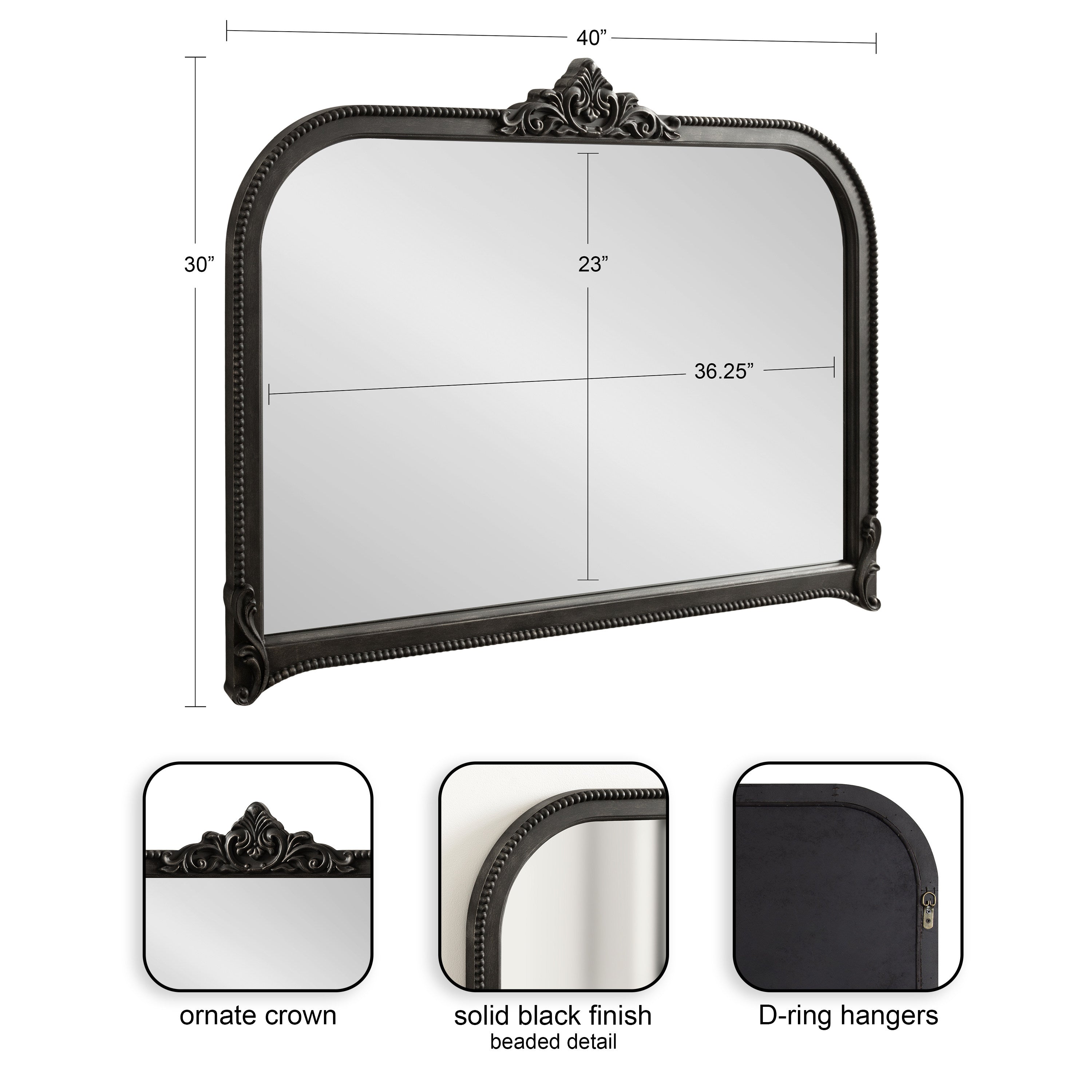 Hubanks Arched Wall Mirror