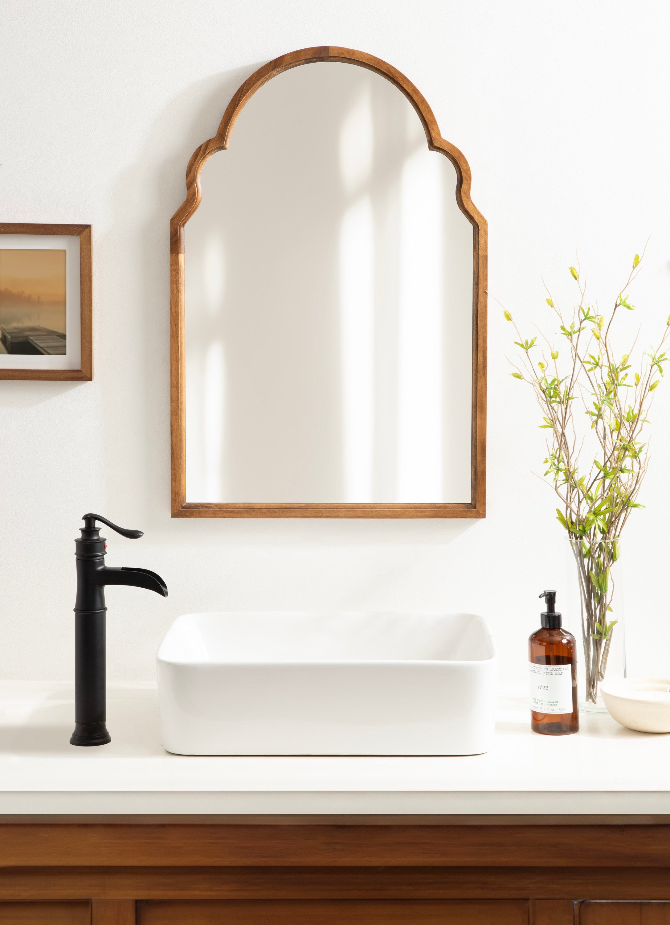 Hogan Arch Framed Mirror