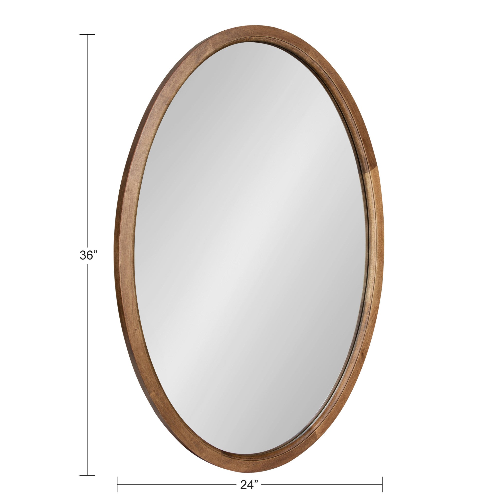 Hogan Oval Framed Mirror