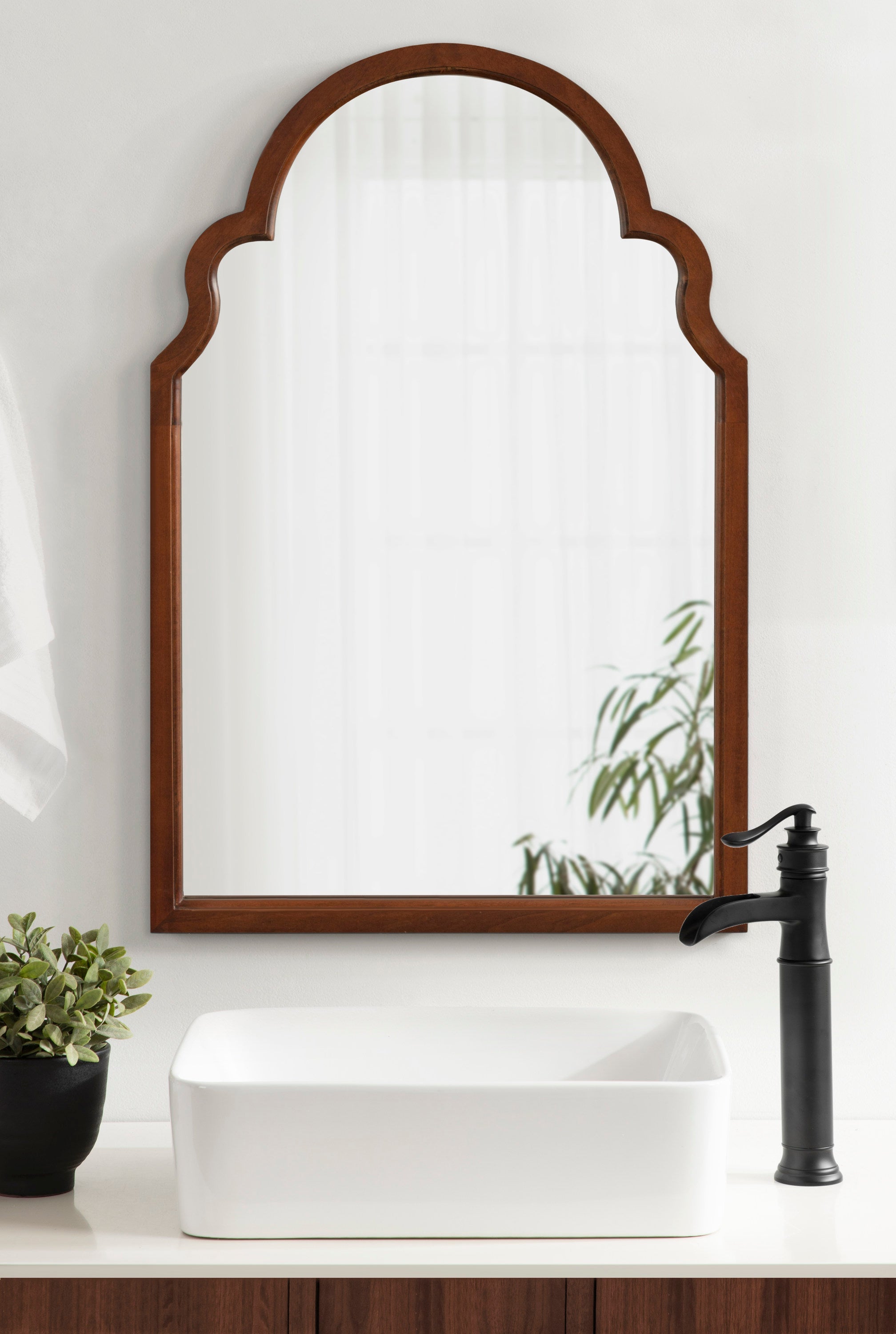 Hogan Arch Framed Mirror