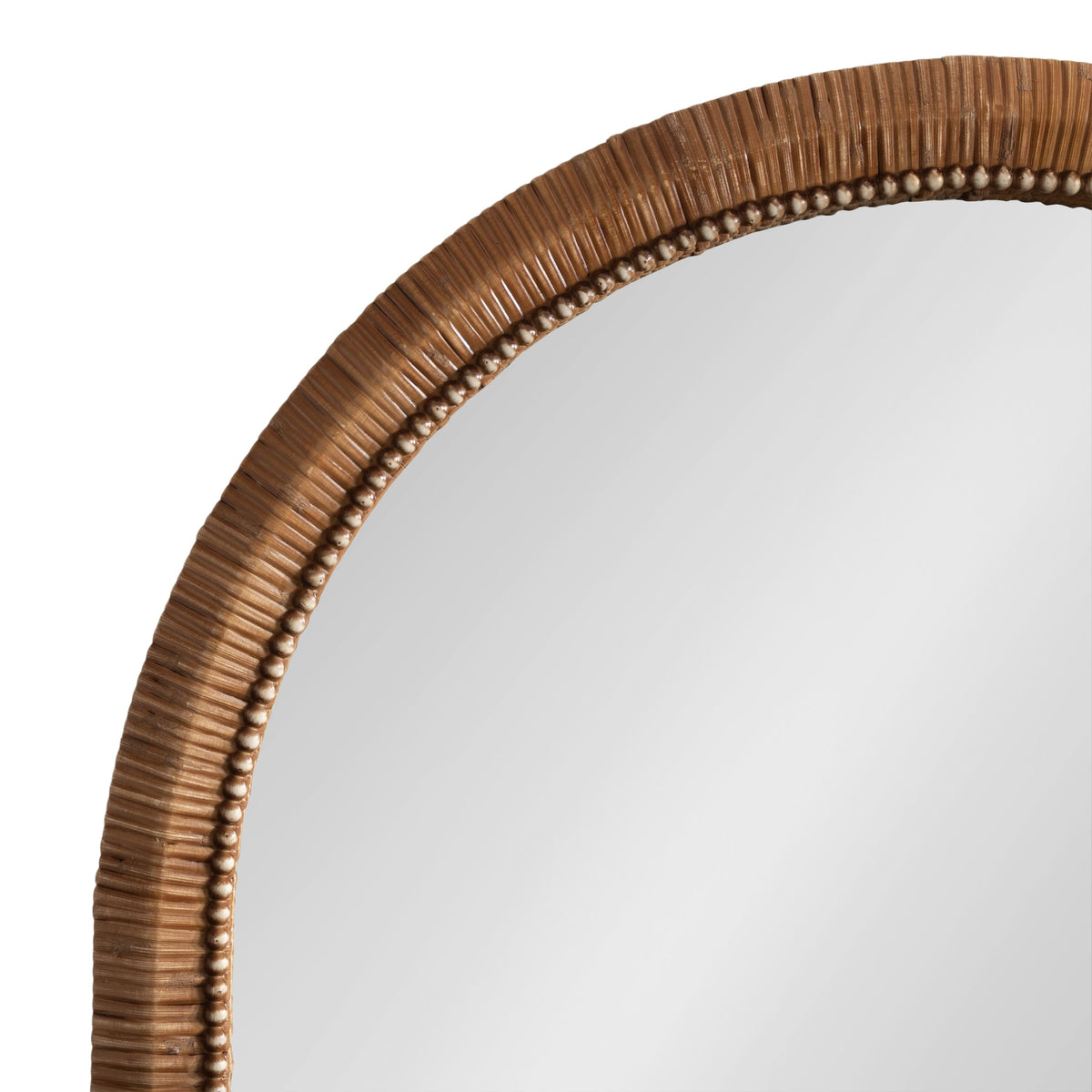 Rahfy Beaded Arch Framed Wall Mirror