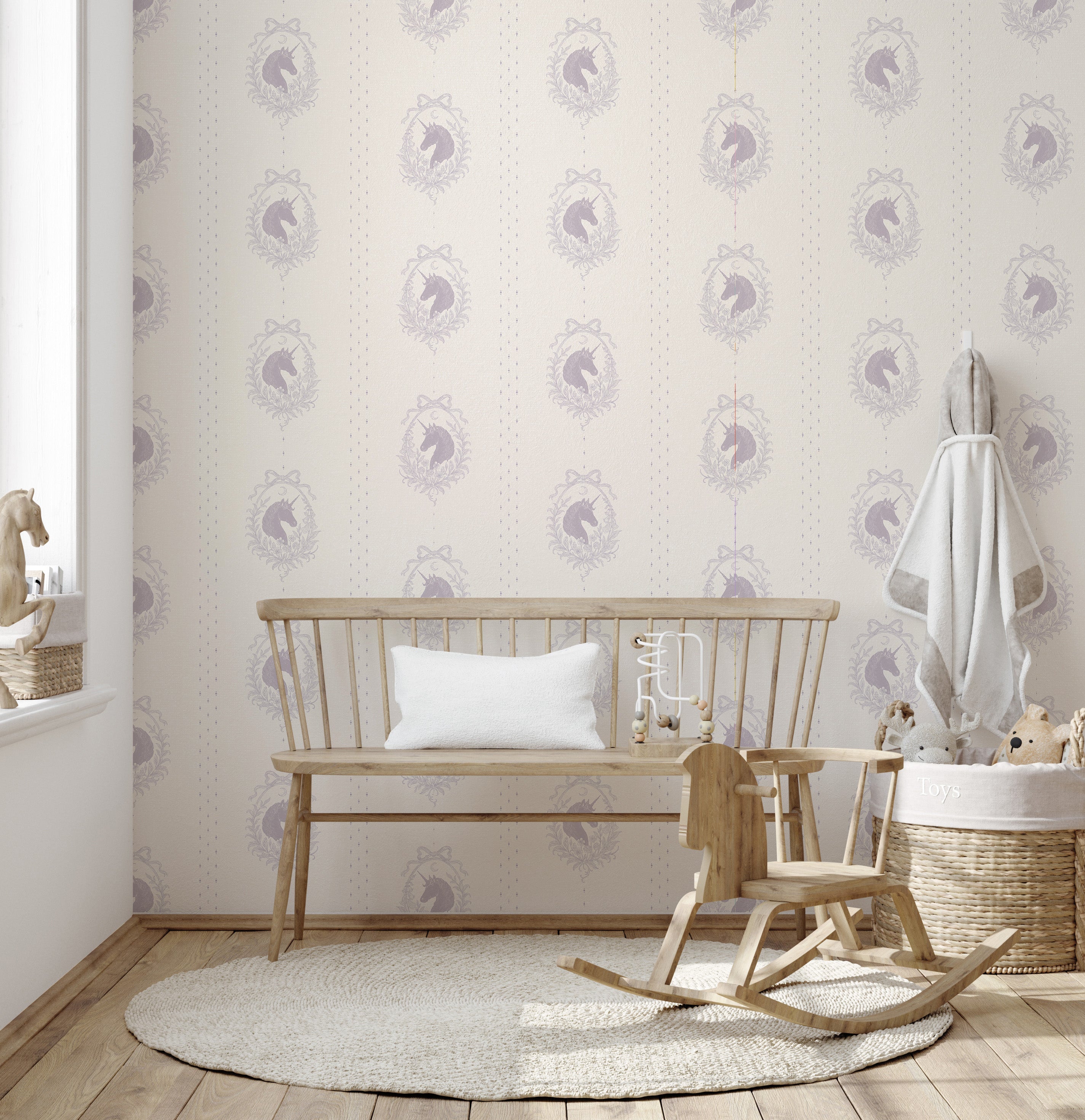 Bluette Wallpaper by The Feral Flower