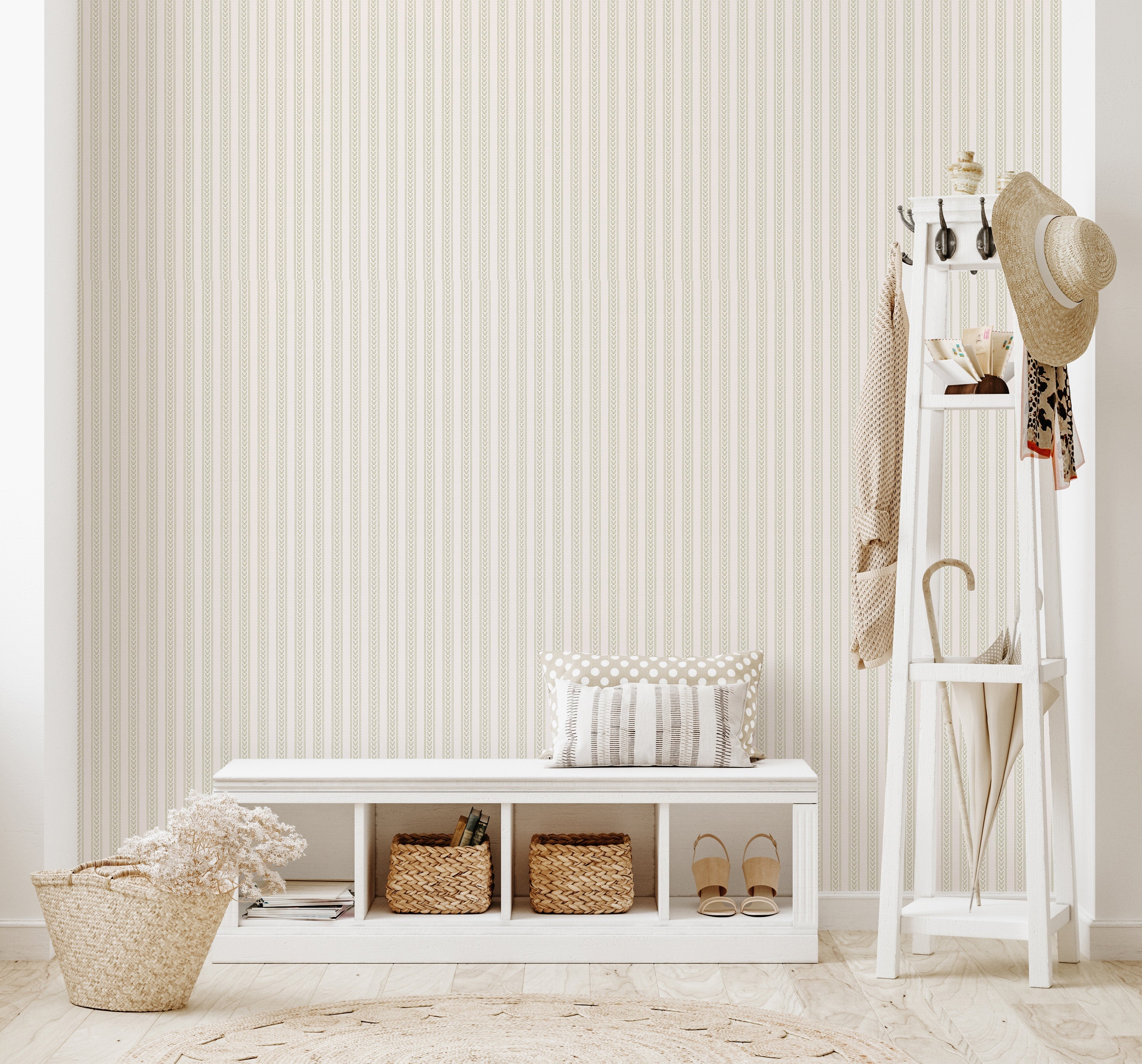 Elovie Wallpaper by Quirky Paisley Designs