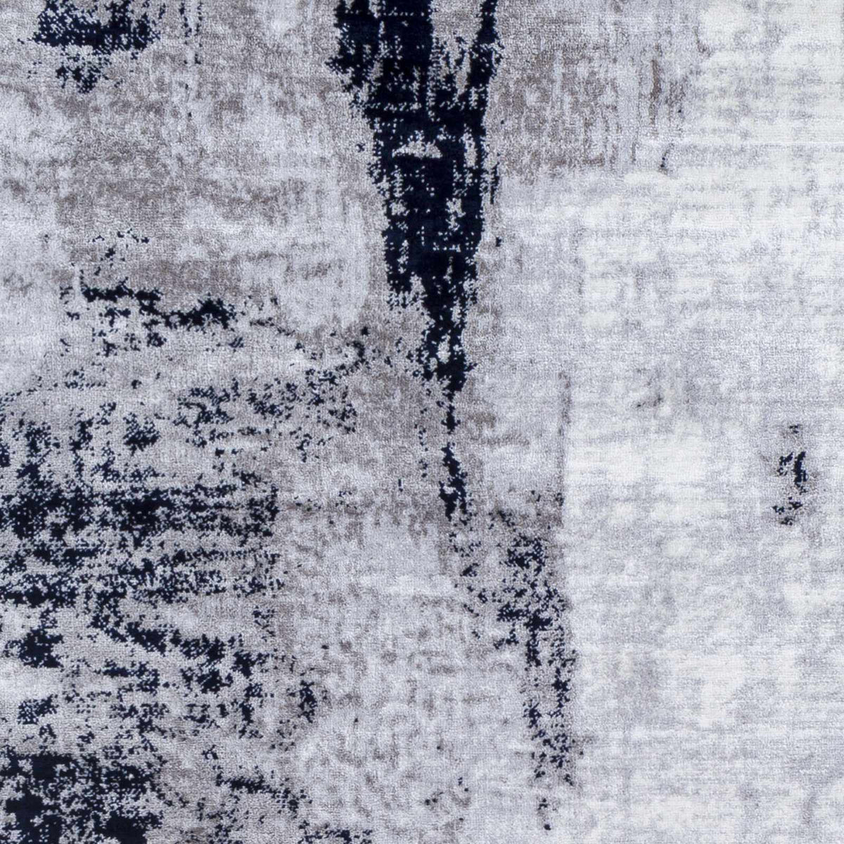 Limao Abstract Denim Area Rug - Clearance