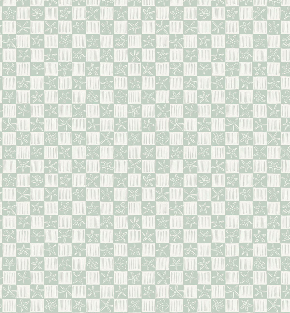 Shellie Wallpaper by Niranjana Mani Design