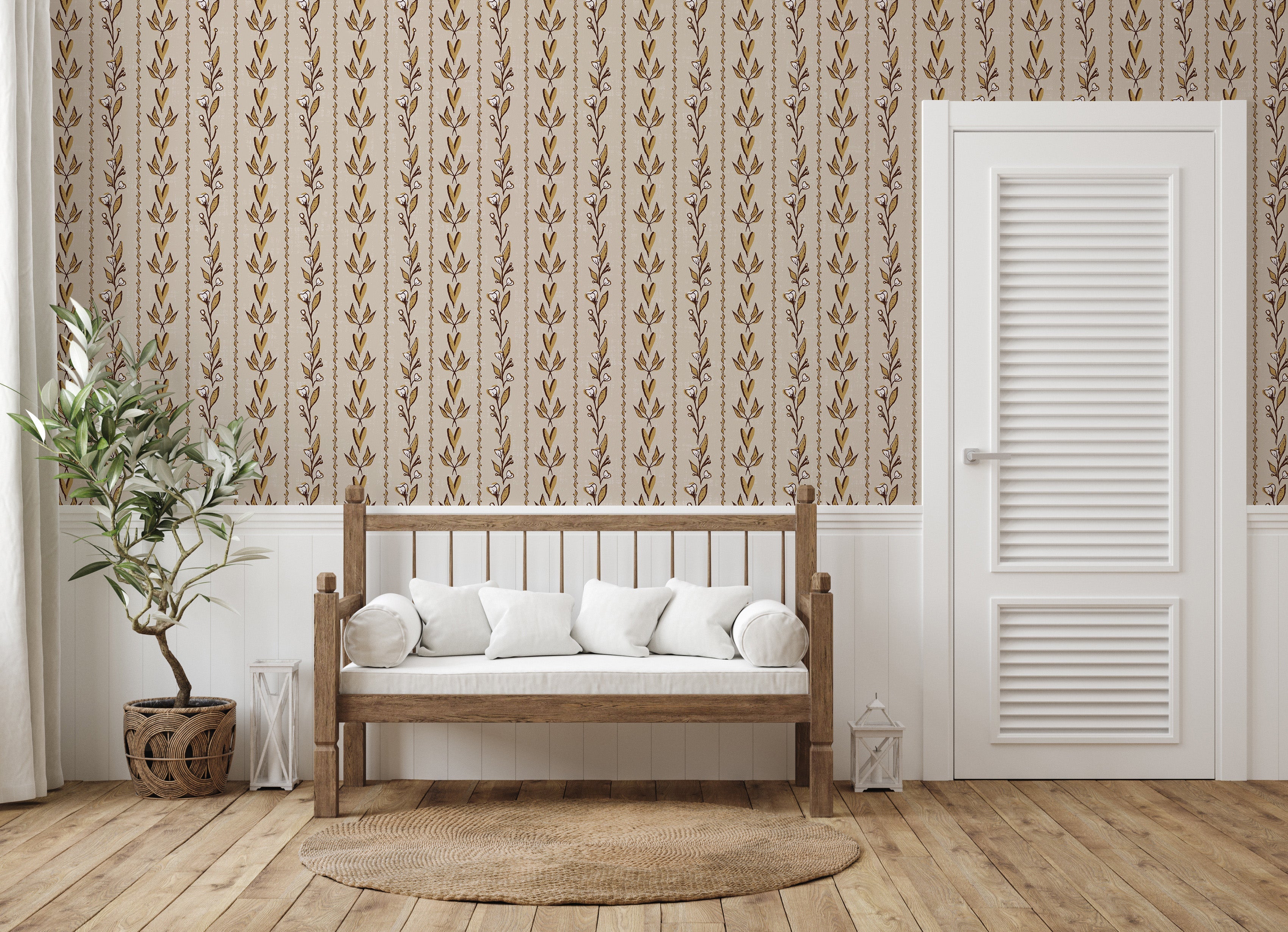 Rooney Wallpaper by Ana Goldar Design