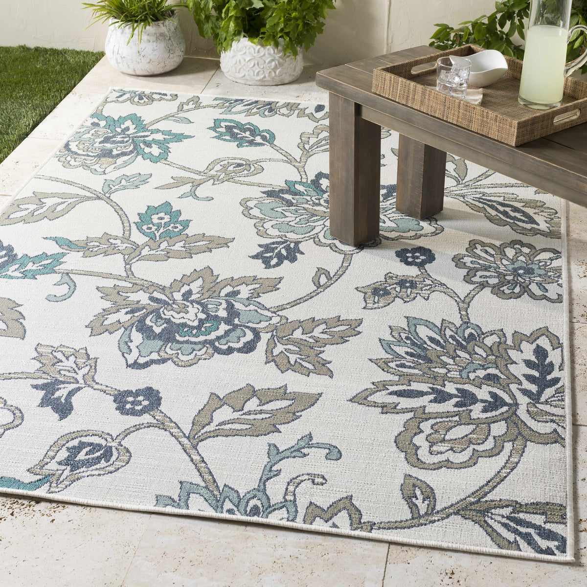 Neon Outdoor Area Rug - Clearance