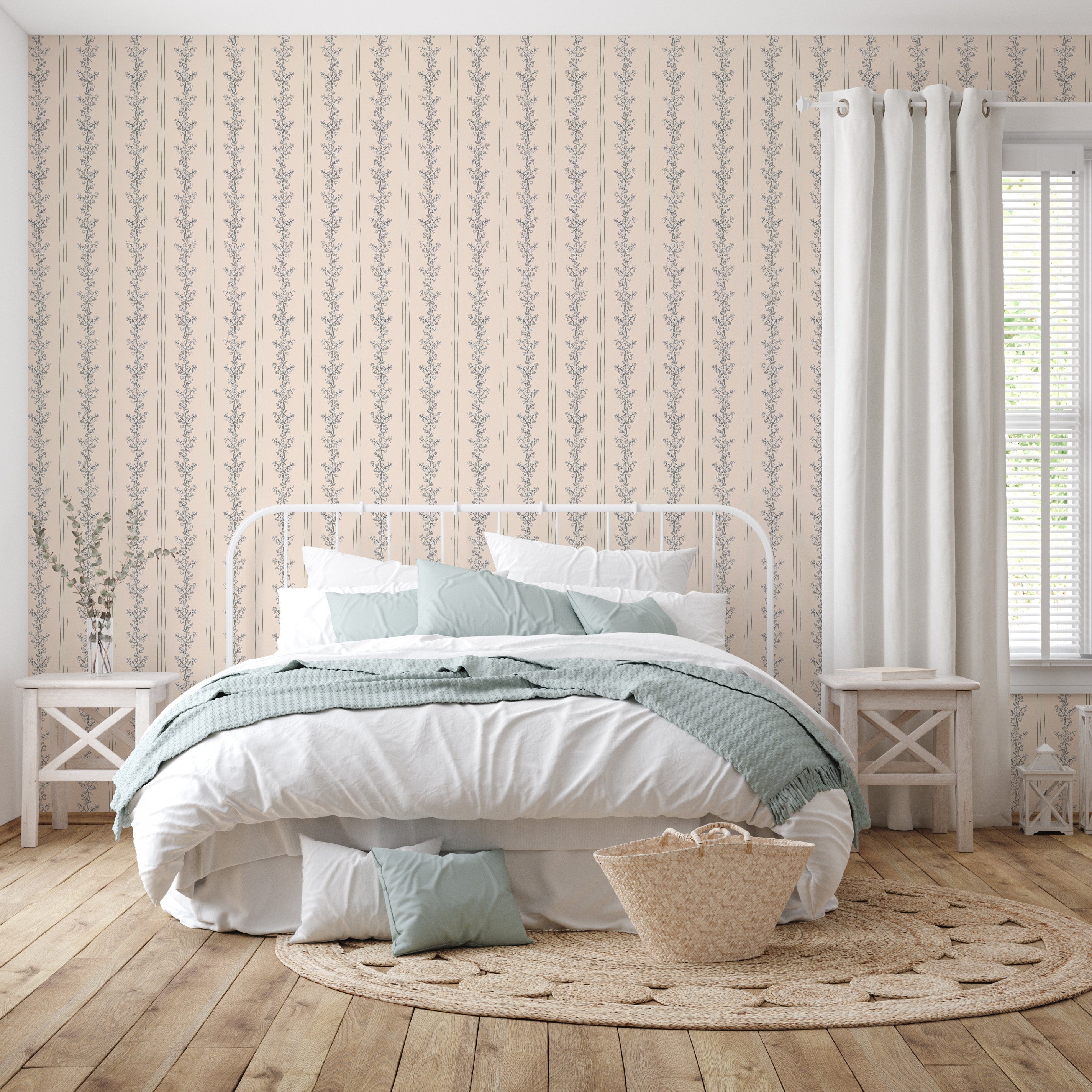 Janie Wallpaper by Astrid Blanchard
