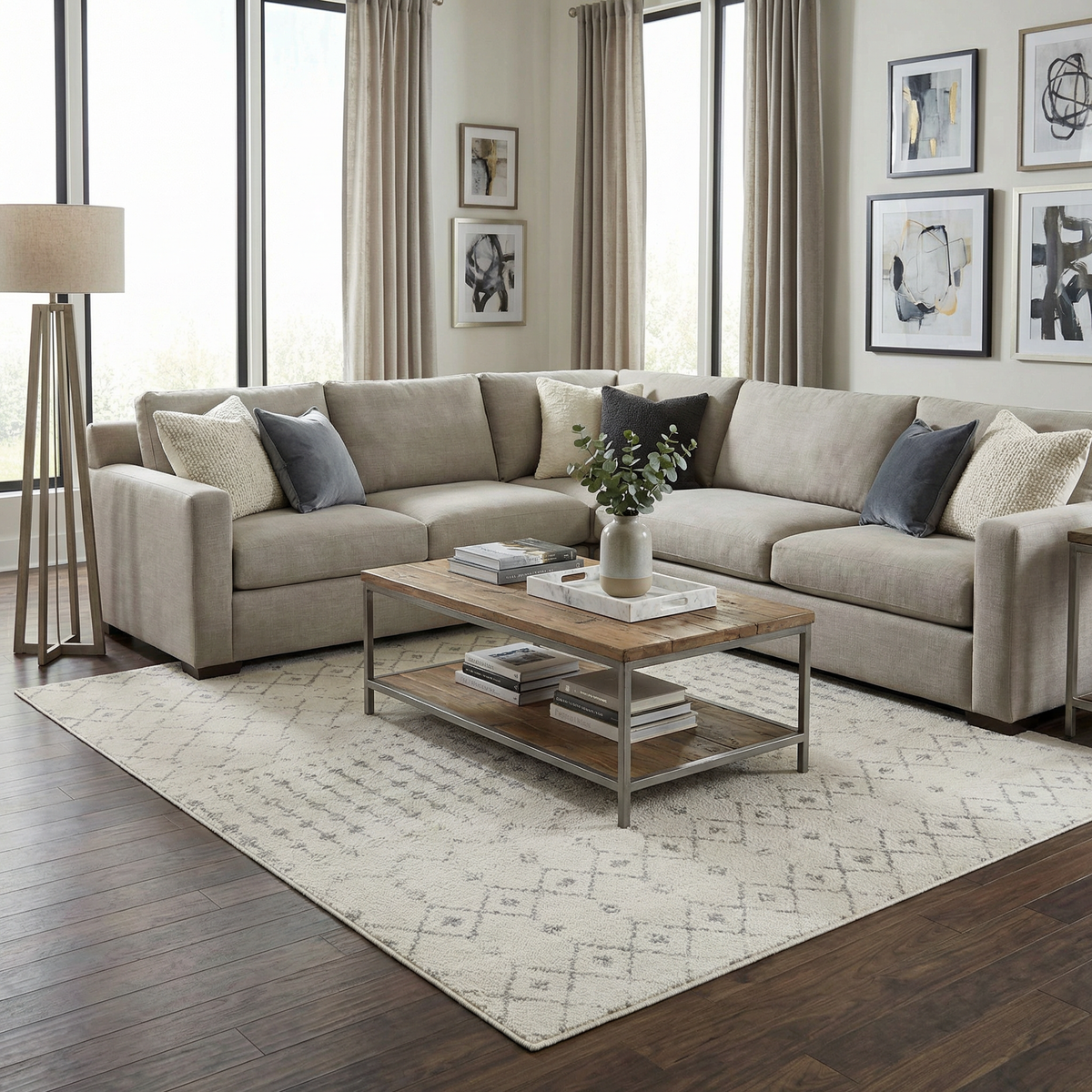Tigrican Ivory 2331 Area Rug - Clearance