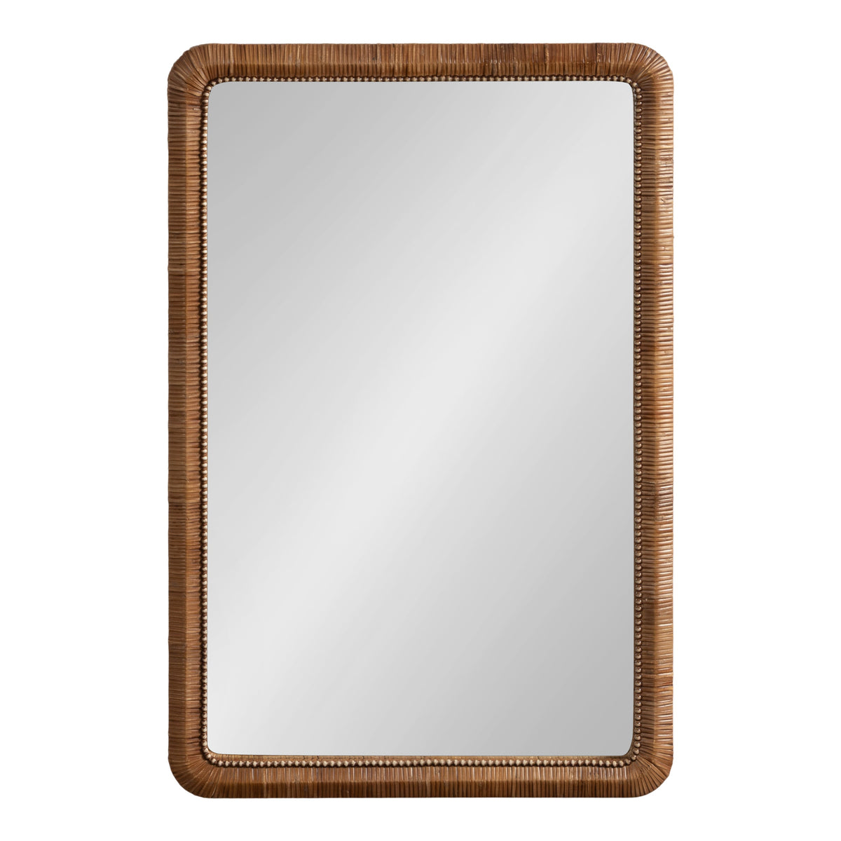 Rahfy Beaded Rectangle Framed Mirror