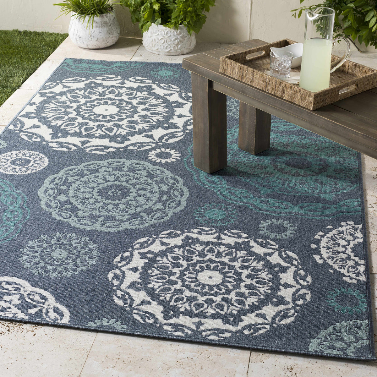 Reasnor Outdoor Area Rug - Clearance