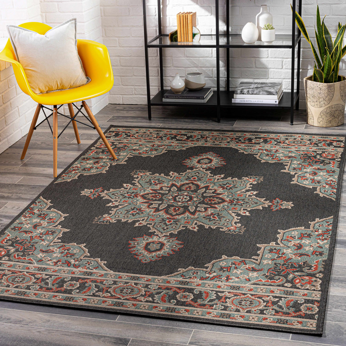 Roseglen Outdoor Area Rug - Clearance