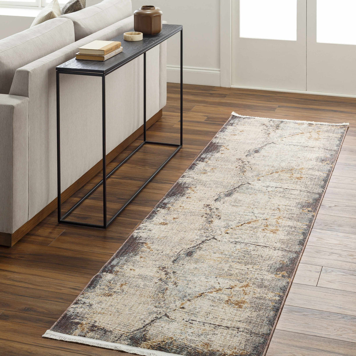 Alexi Luxe Rug with Fringes