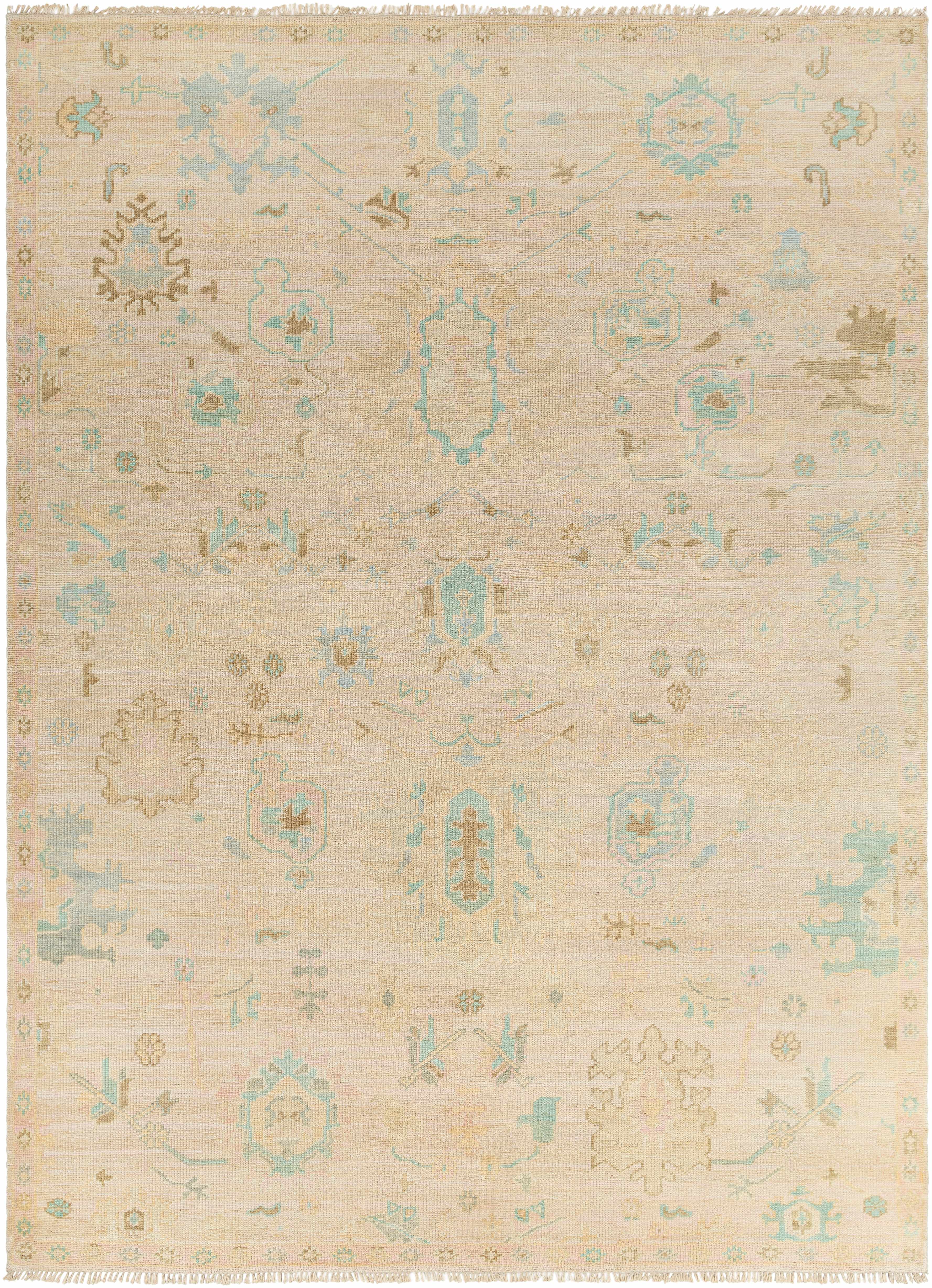 Beige Amiri Area Rug - Clearance