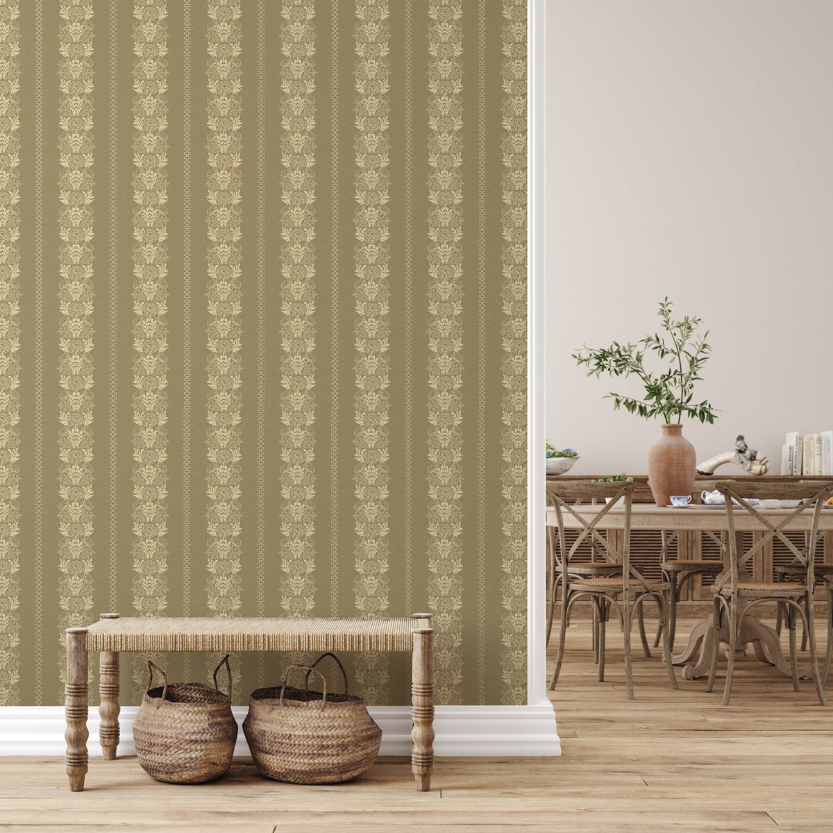 Lucia Wallpaper by Yorkville Studio