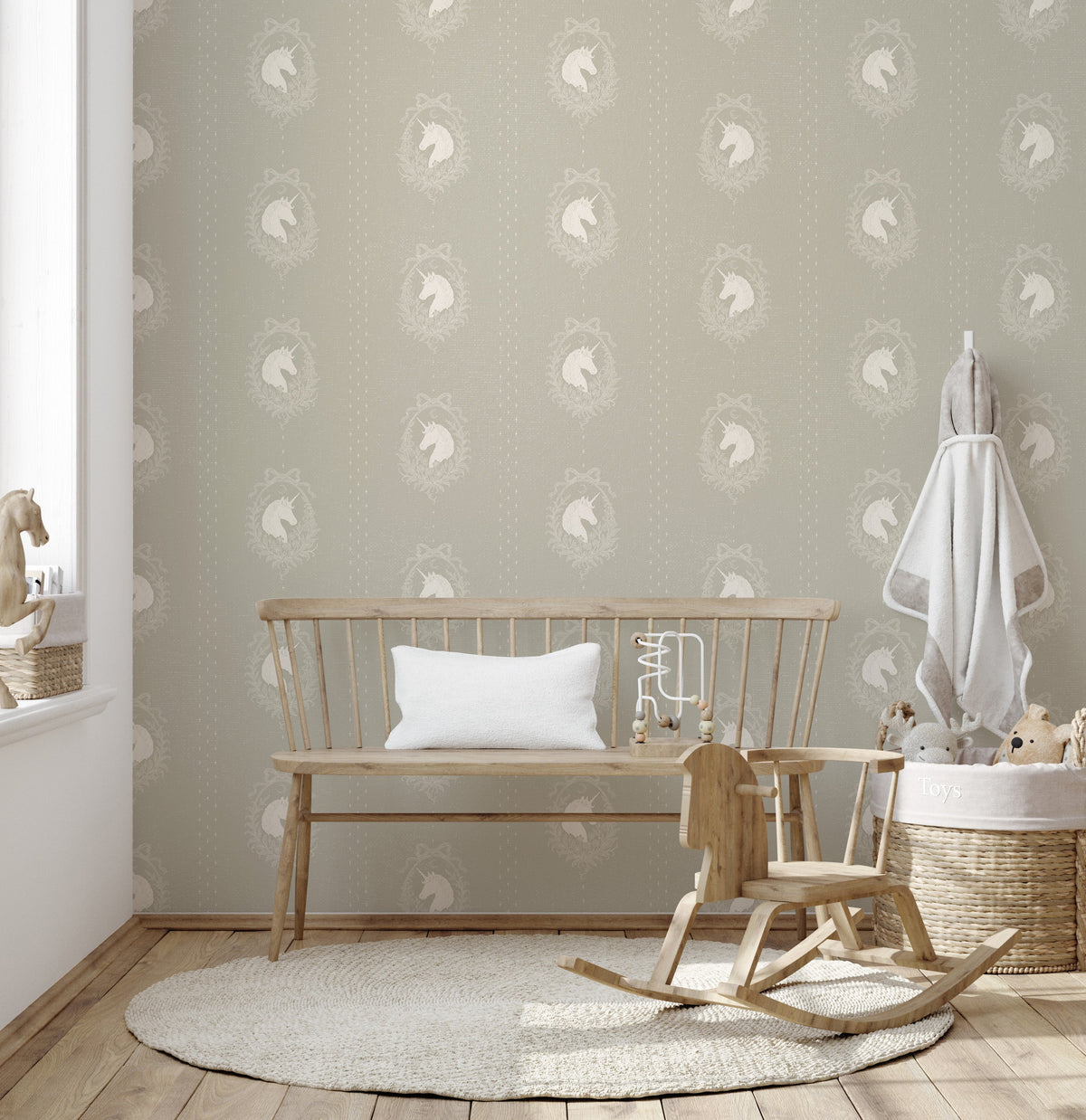 Bluette Wallpaper by The Feral Flower
