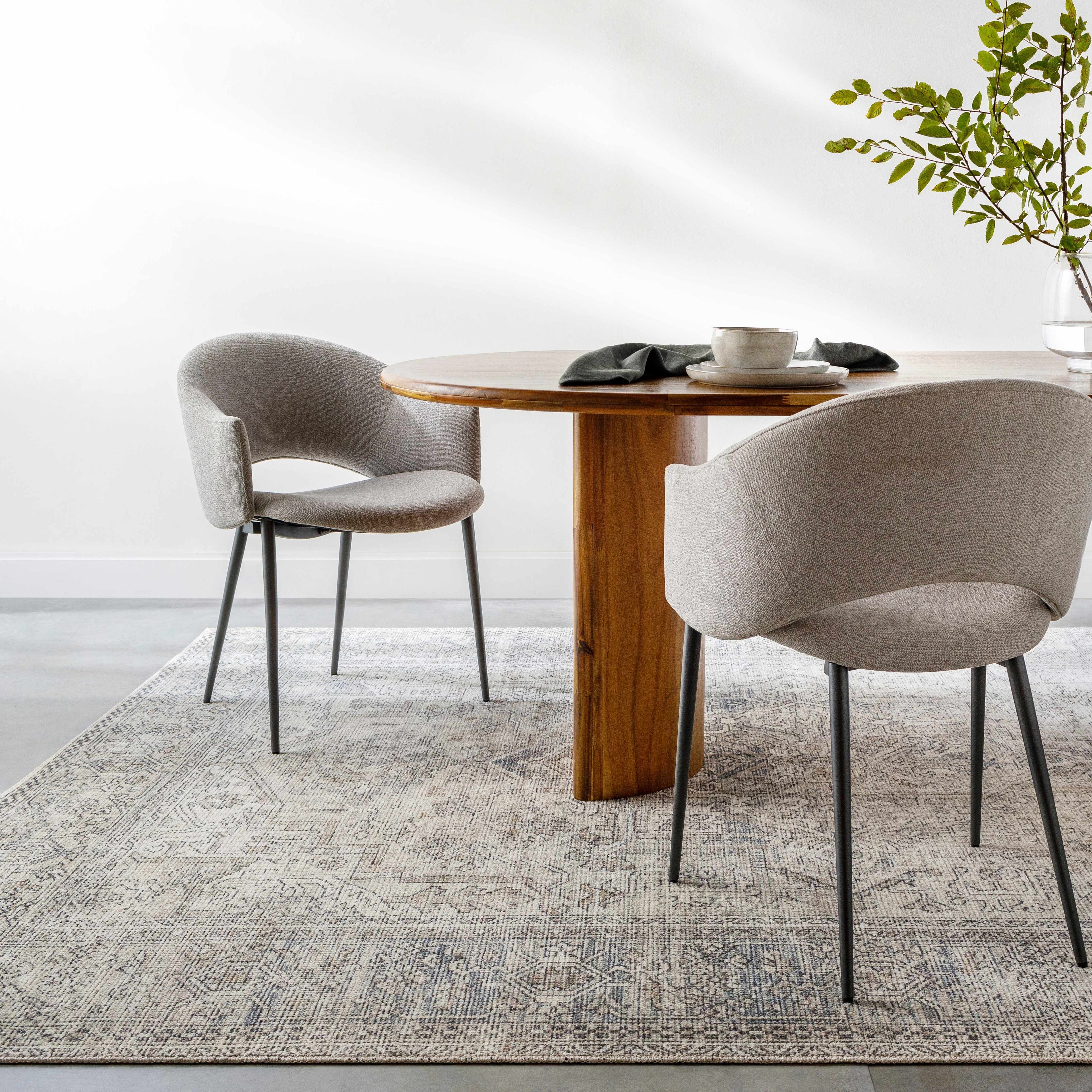 Margot Medallion Light Gray - Livabliss x Becki Owens