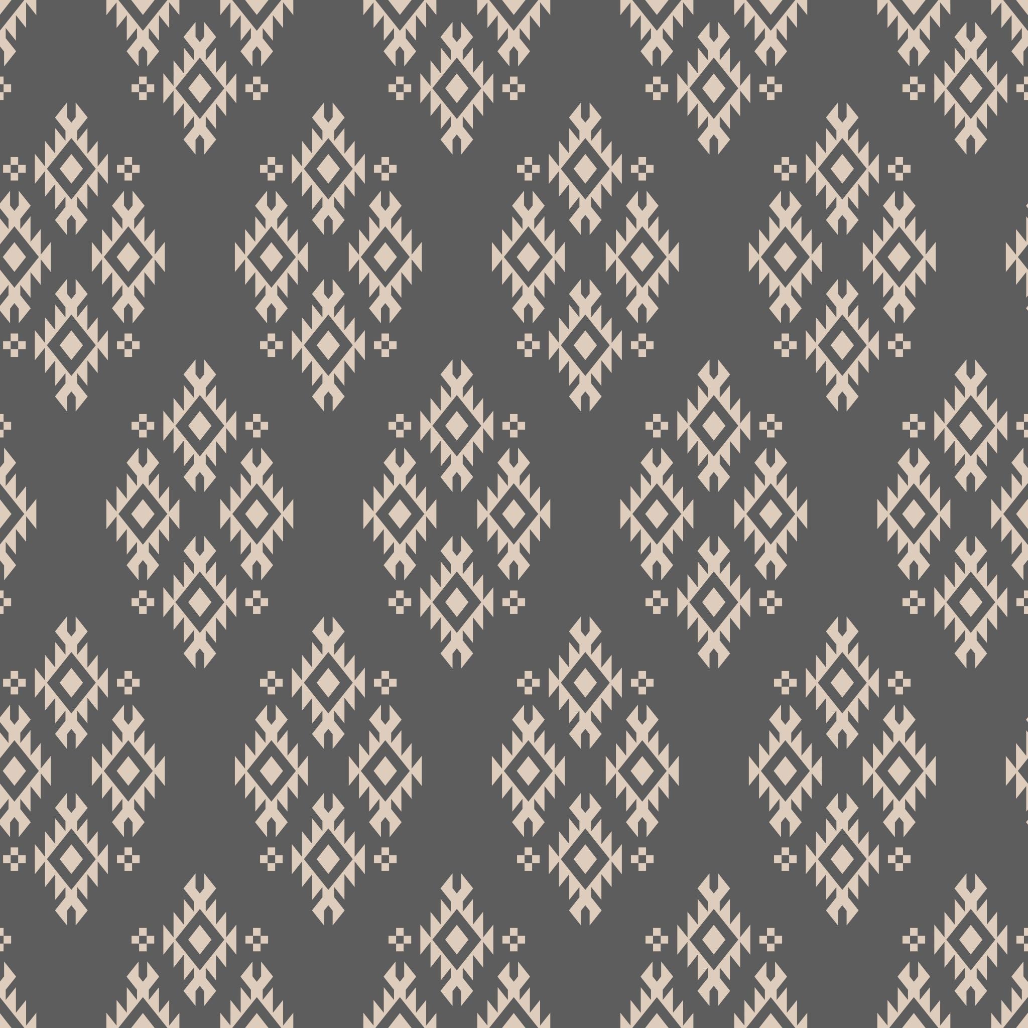 Temple Threads (Gray) Wallpaper