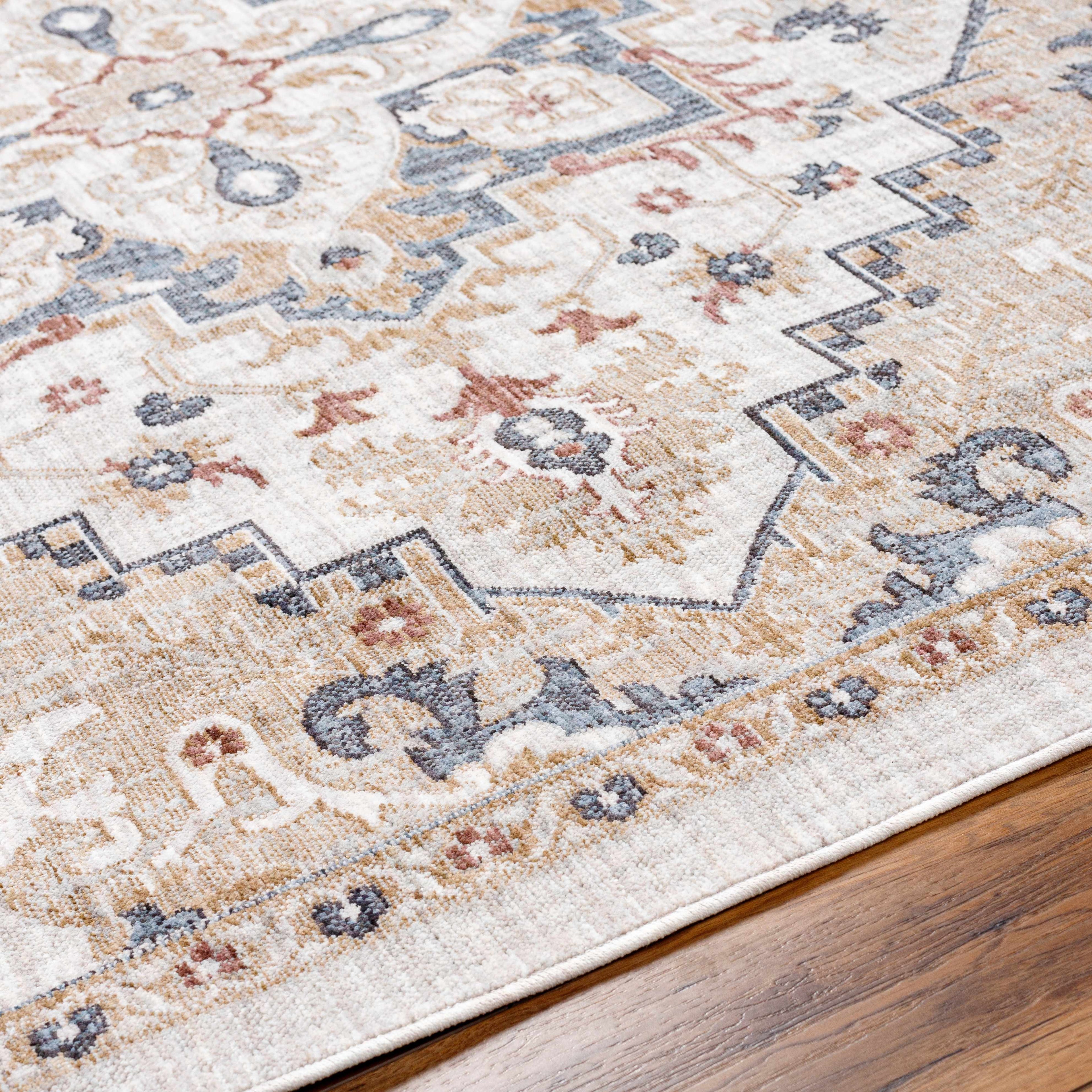 Lewa Cream Outdoor Area Rug - Clearance