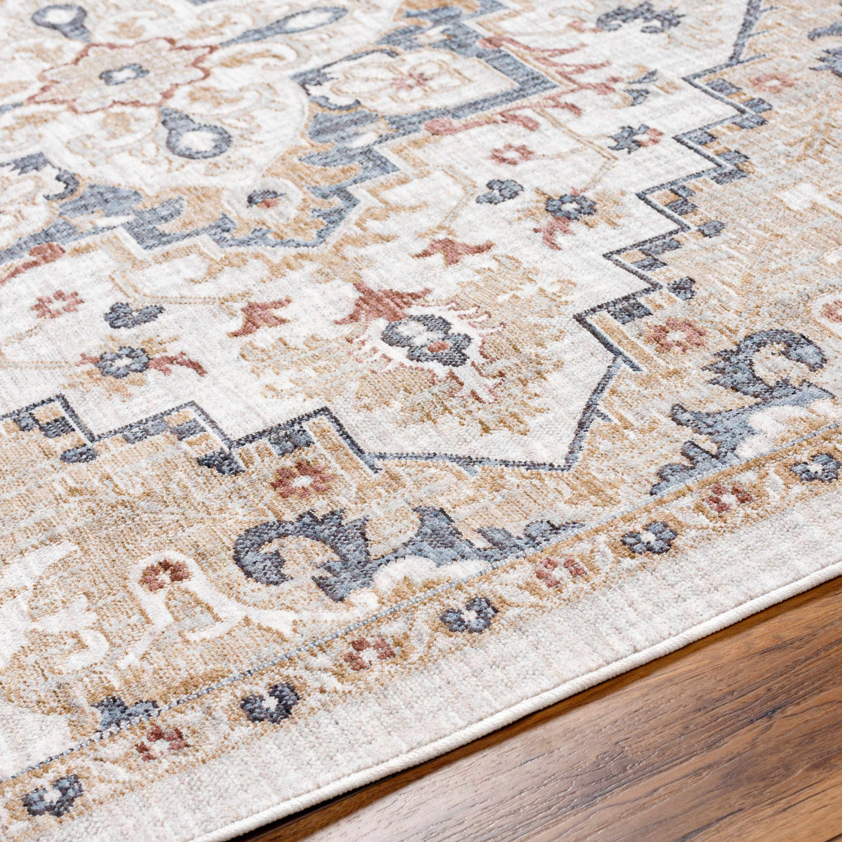Lewa Cream Outdoor Area Rug - Clearance