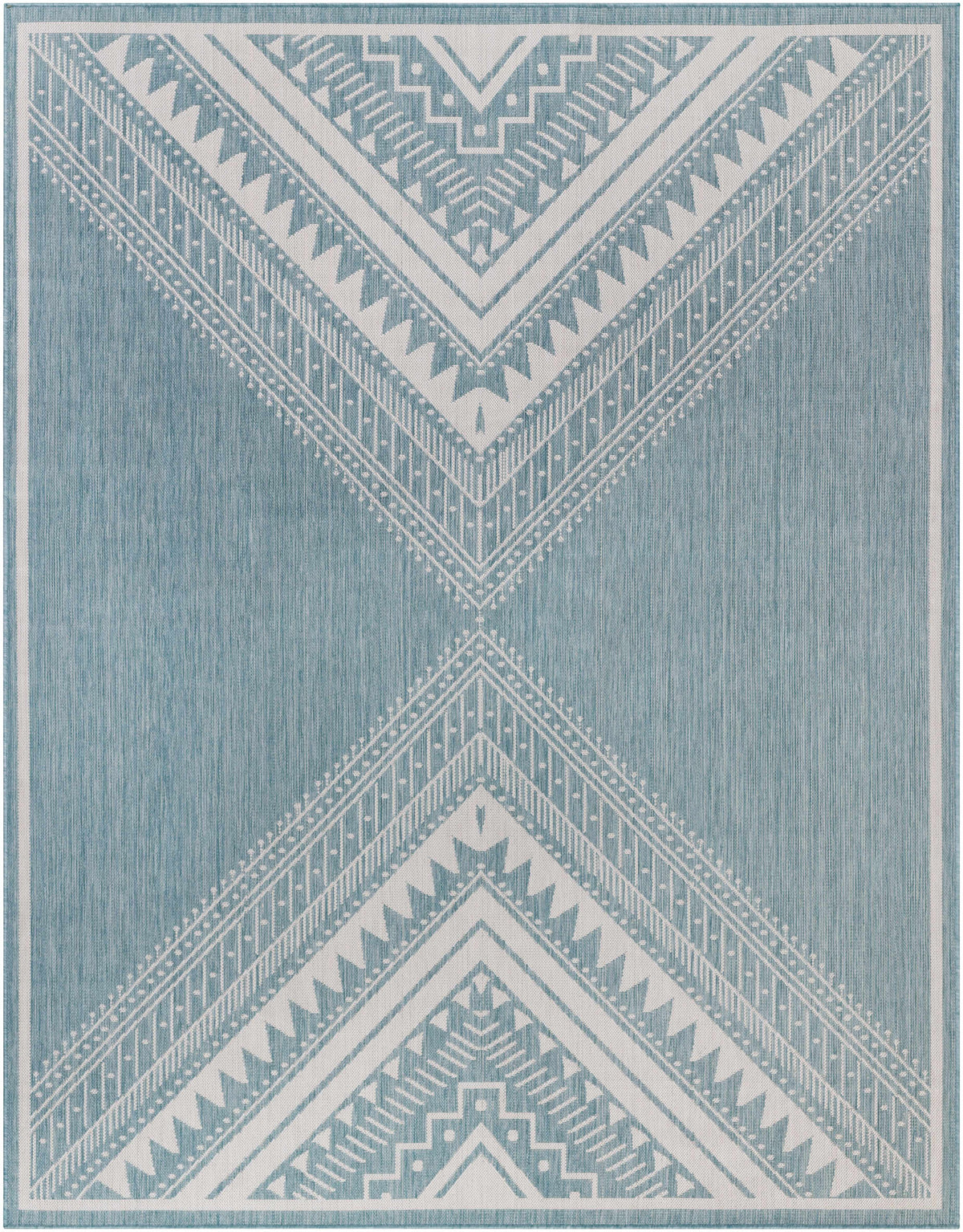 Deana Blue Outdoor Area Rug - Clearance