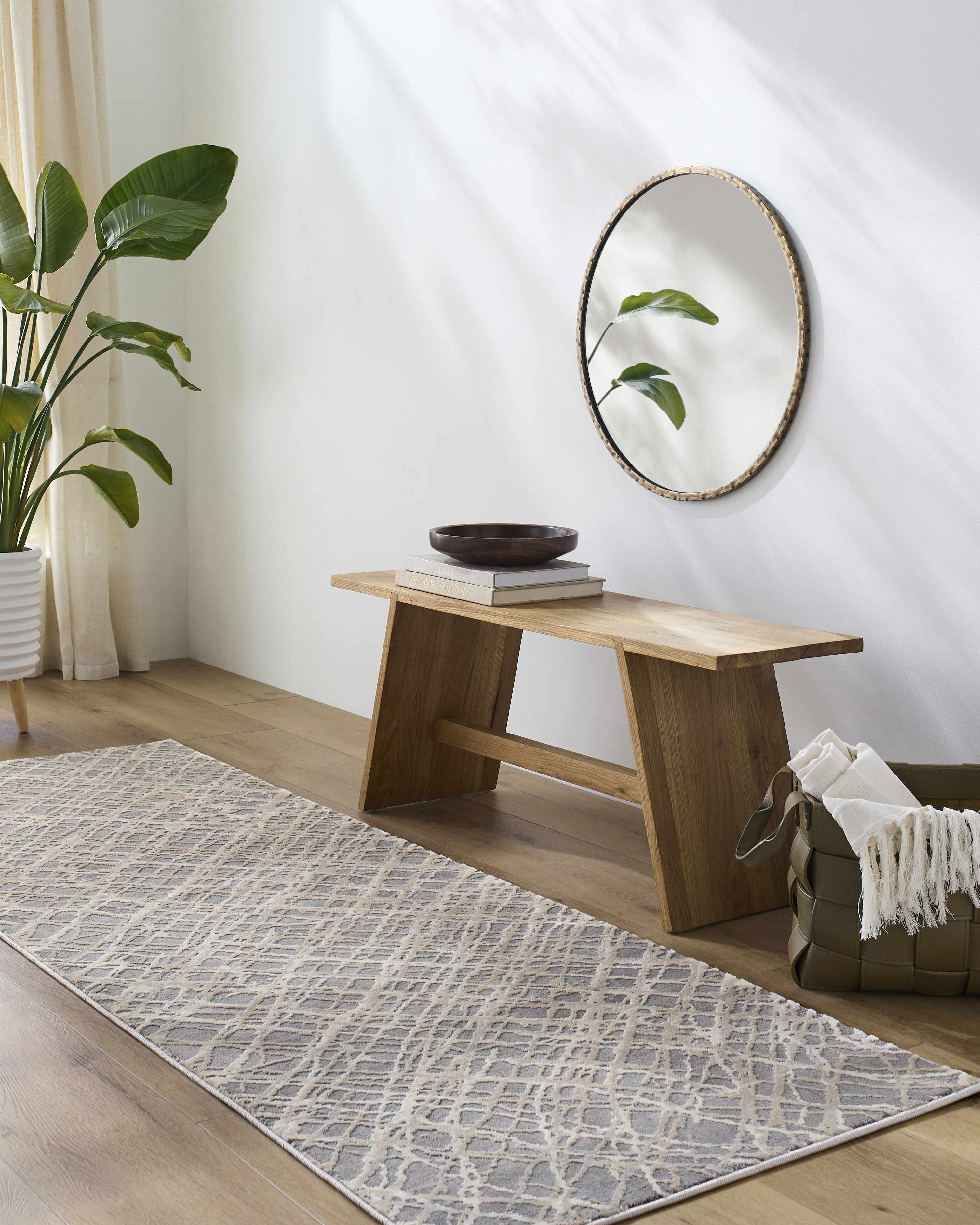 Smock Modern Trellis Web Rug - Clearance