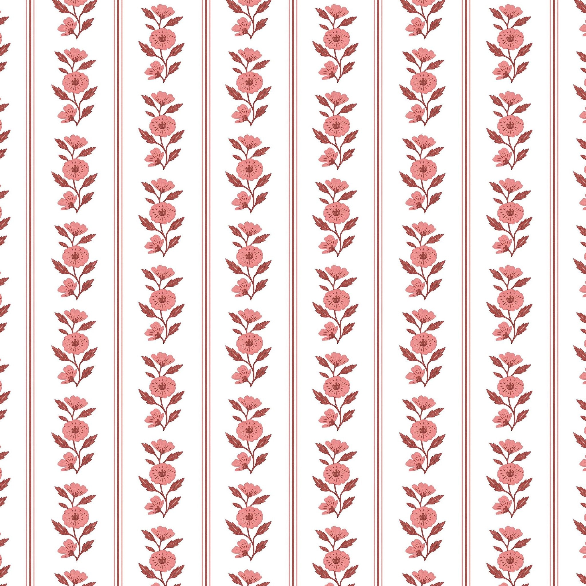 Sweet Josie Stripe (Large) Wallpaper