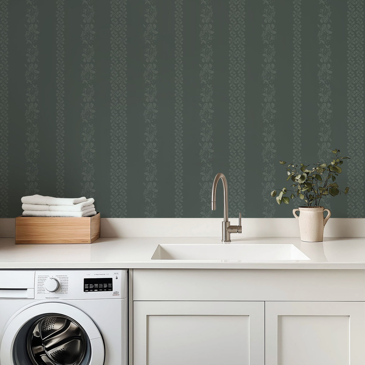Evanthe Wallpaper by WabiSabi Pattern Studio