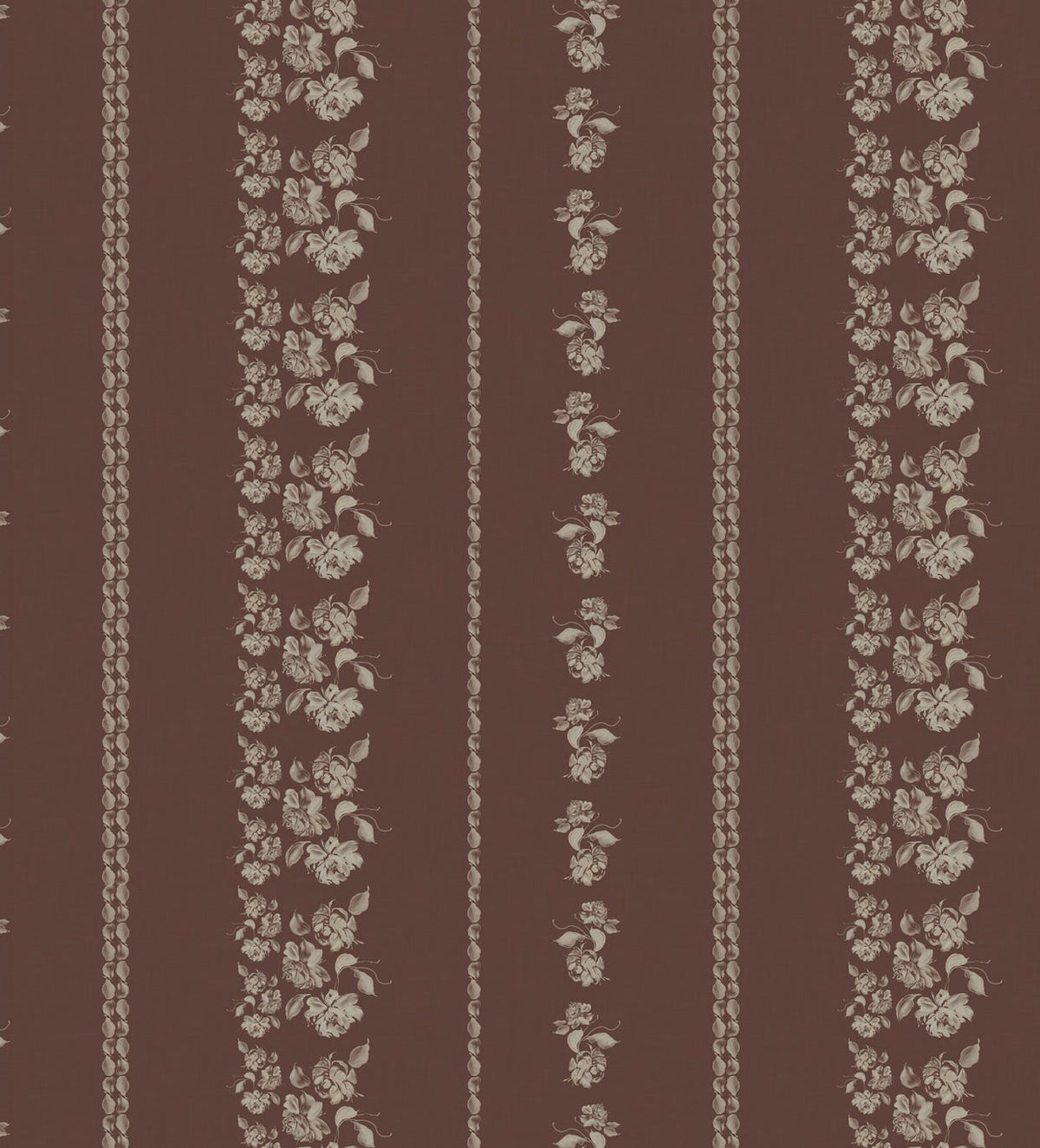Roselle Stripe Wallpaper by Safari Natalia x Taddy Mikelaites