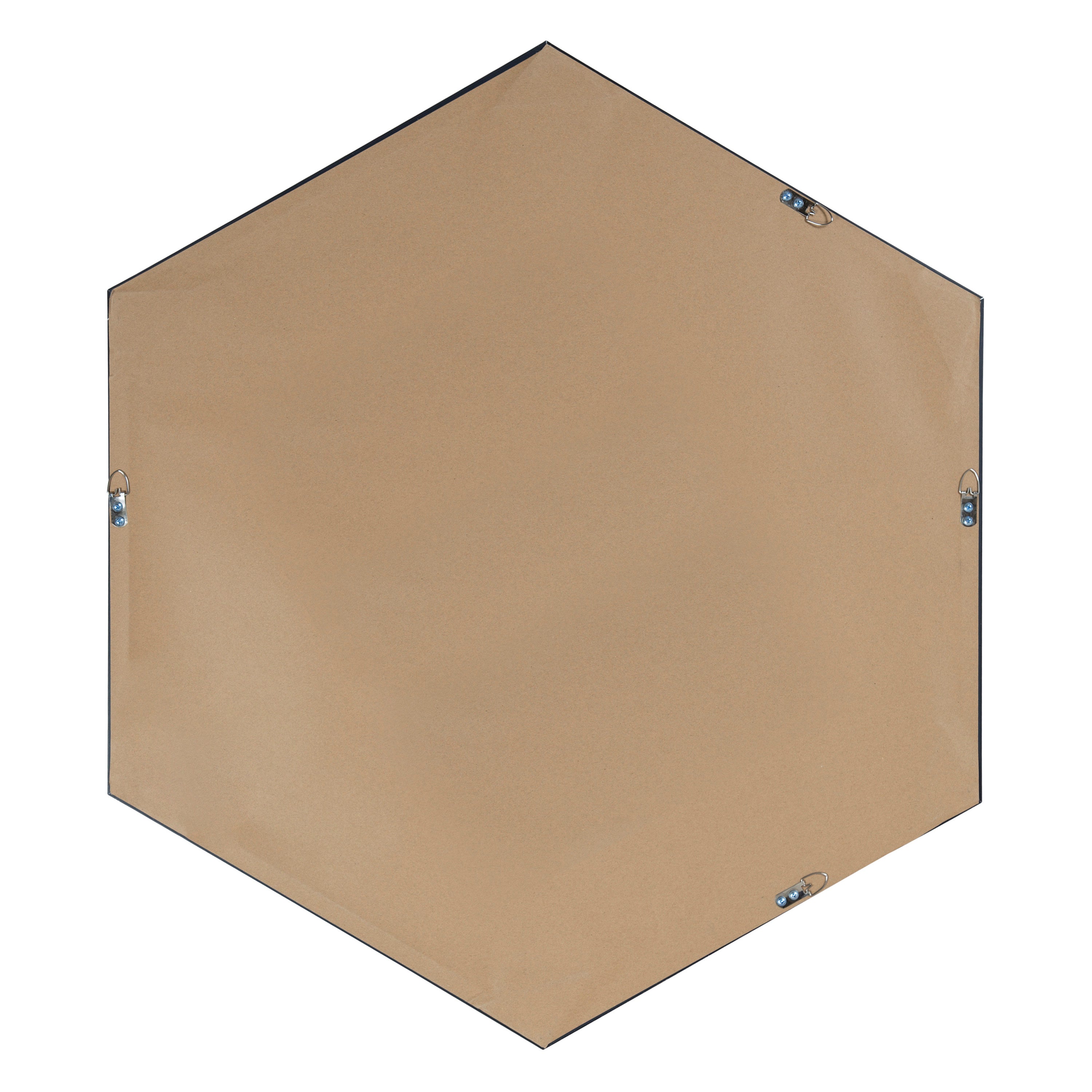 Rhodes Framed Hexagon Wall Mirror