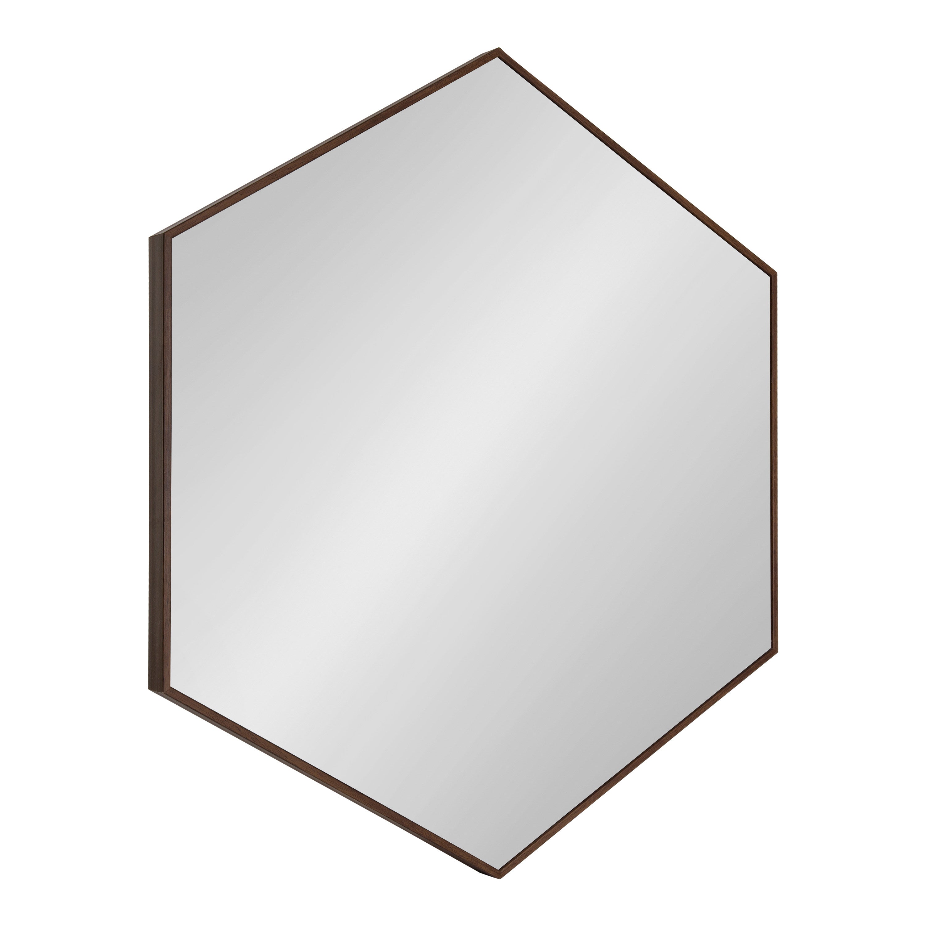 Rhodes Framed Hexagon Wall Mirror