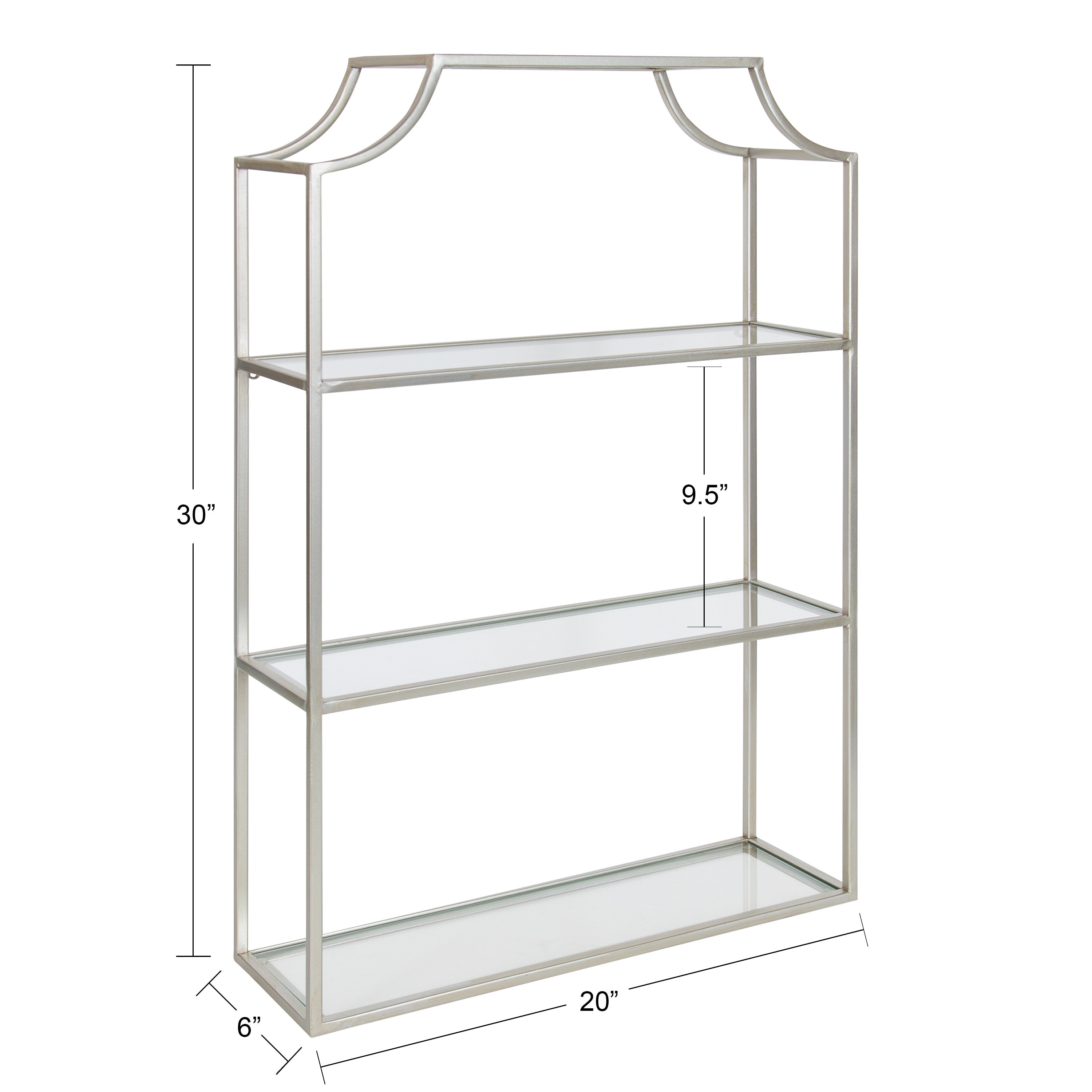 Ciel Tiered Wall Shelf