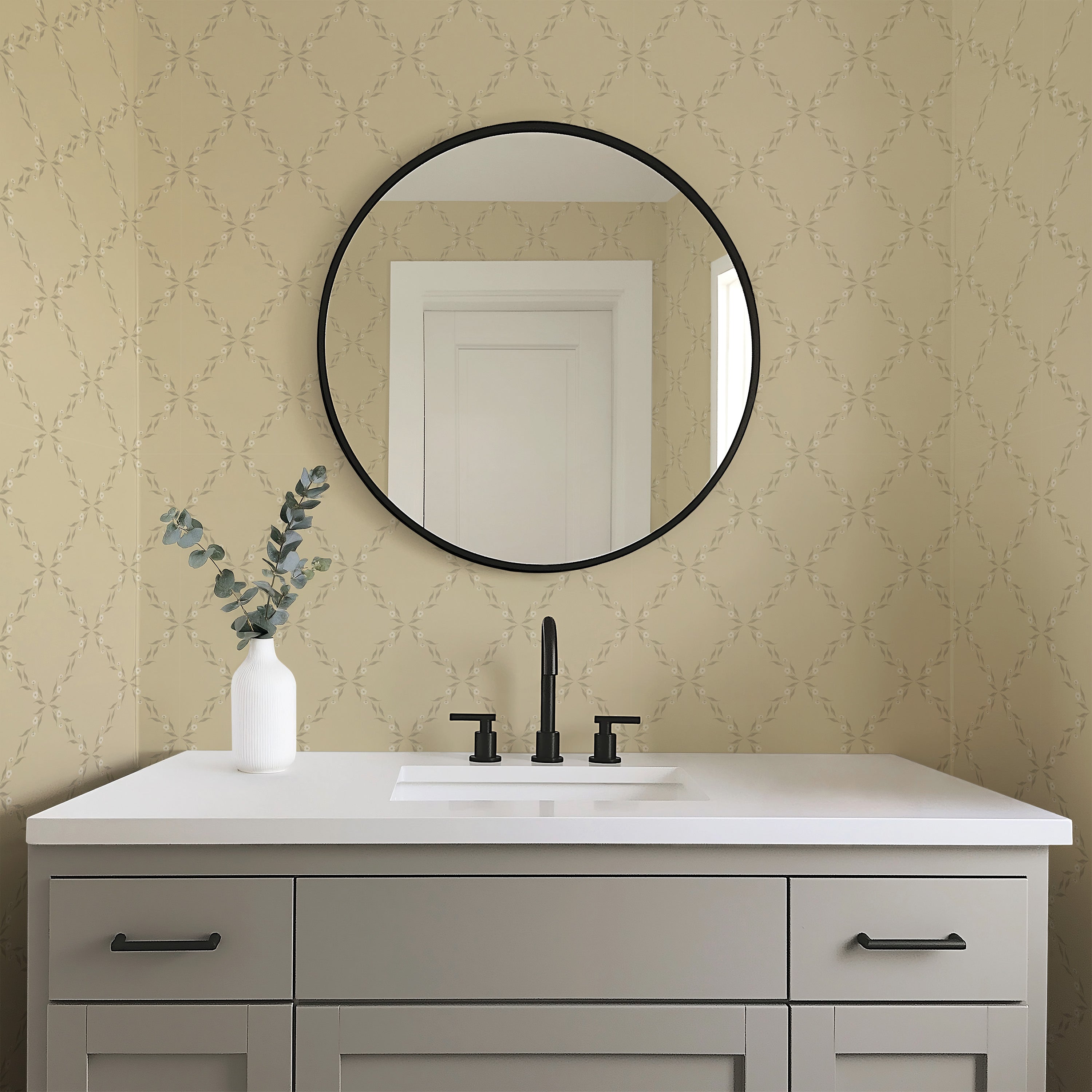 Leela Wallpaper by Katie Burt Art