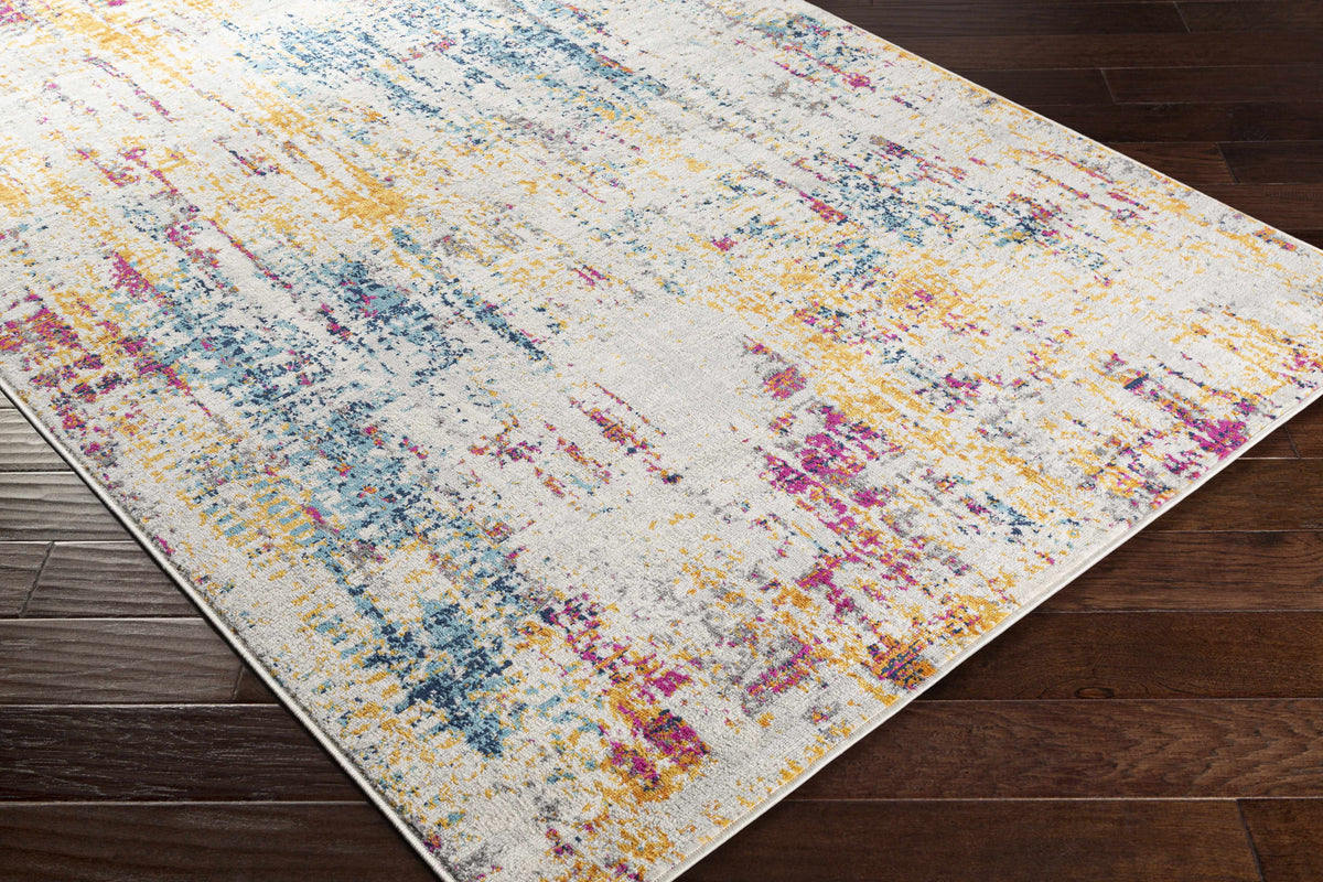 Zellwood Colorful Stripes Area Carpet - Clearance