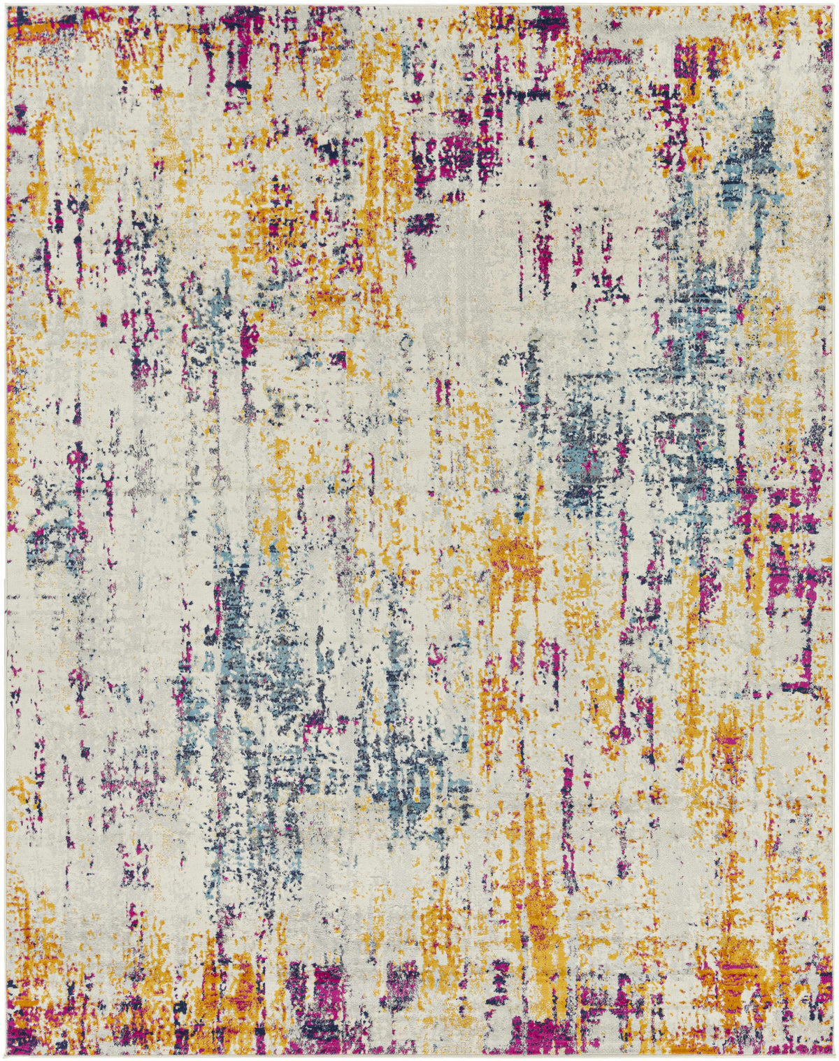 Zellwood Colorful Stripes Area Carpet - Clearance