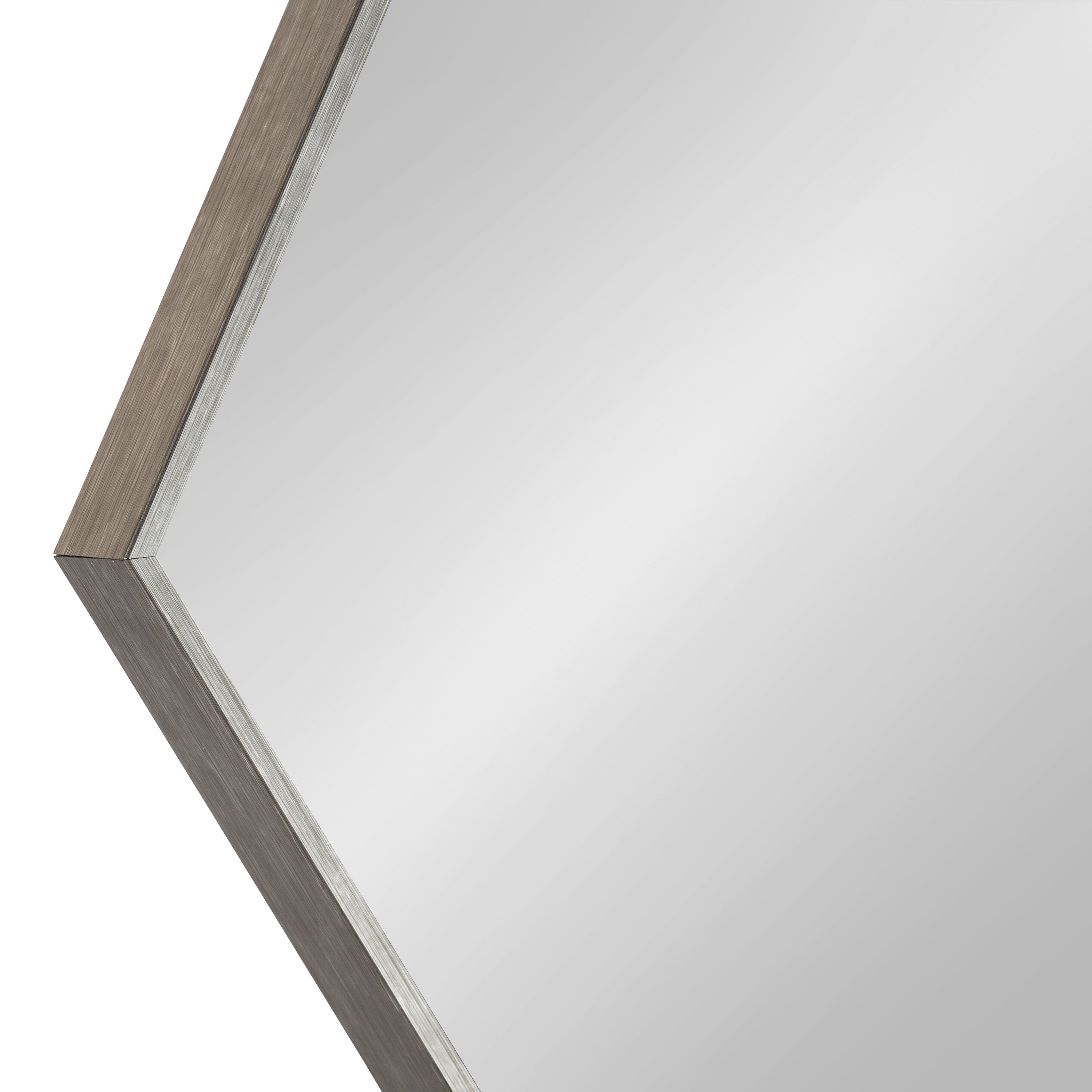 Rhodes Framed Hexagon Wall Mirror