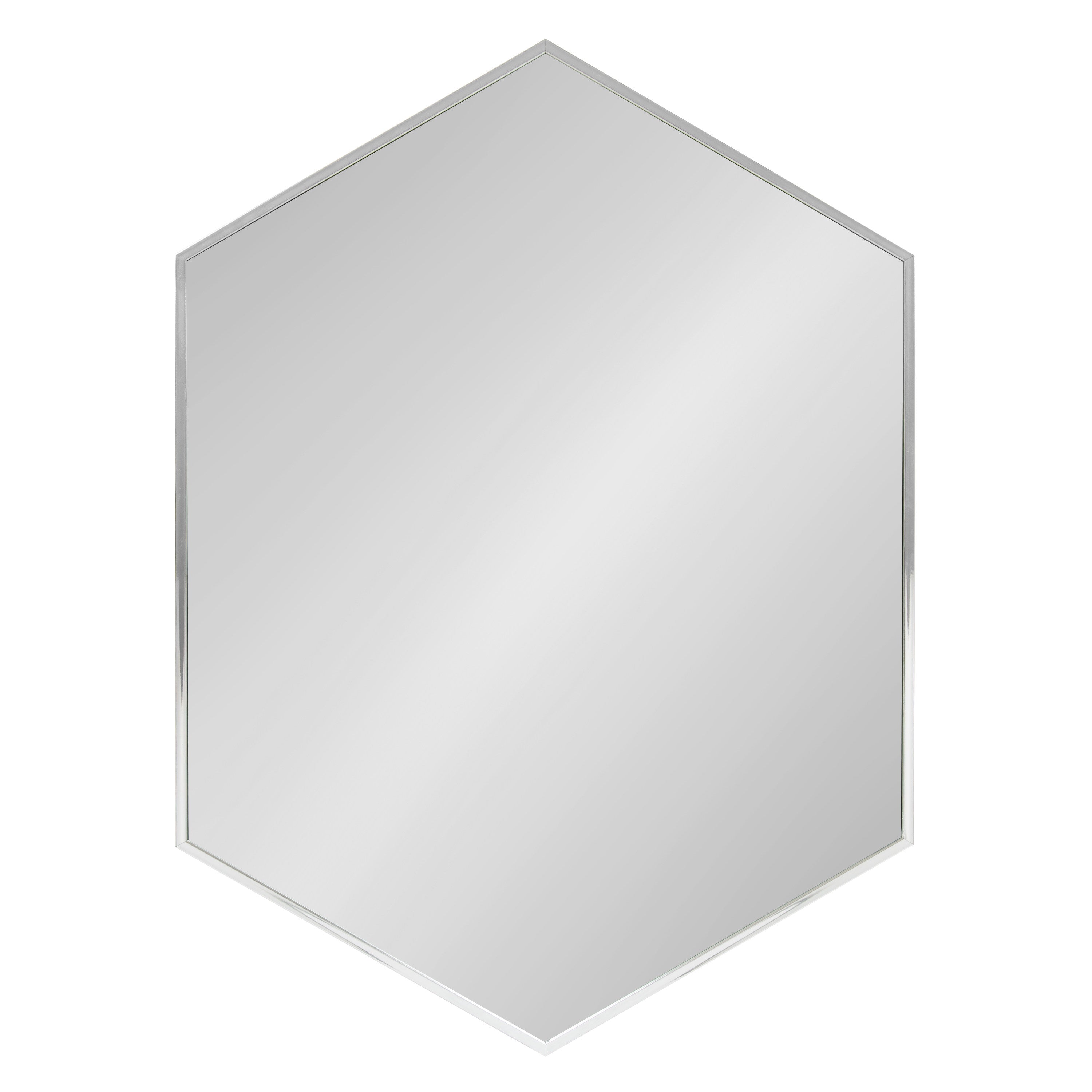 Rhodes Framed Hexagon Wall Mirror