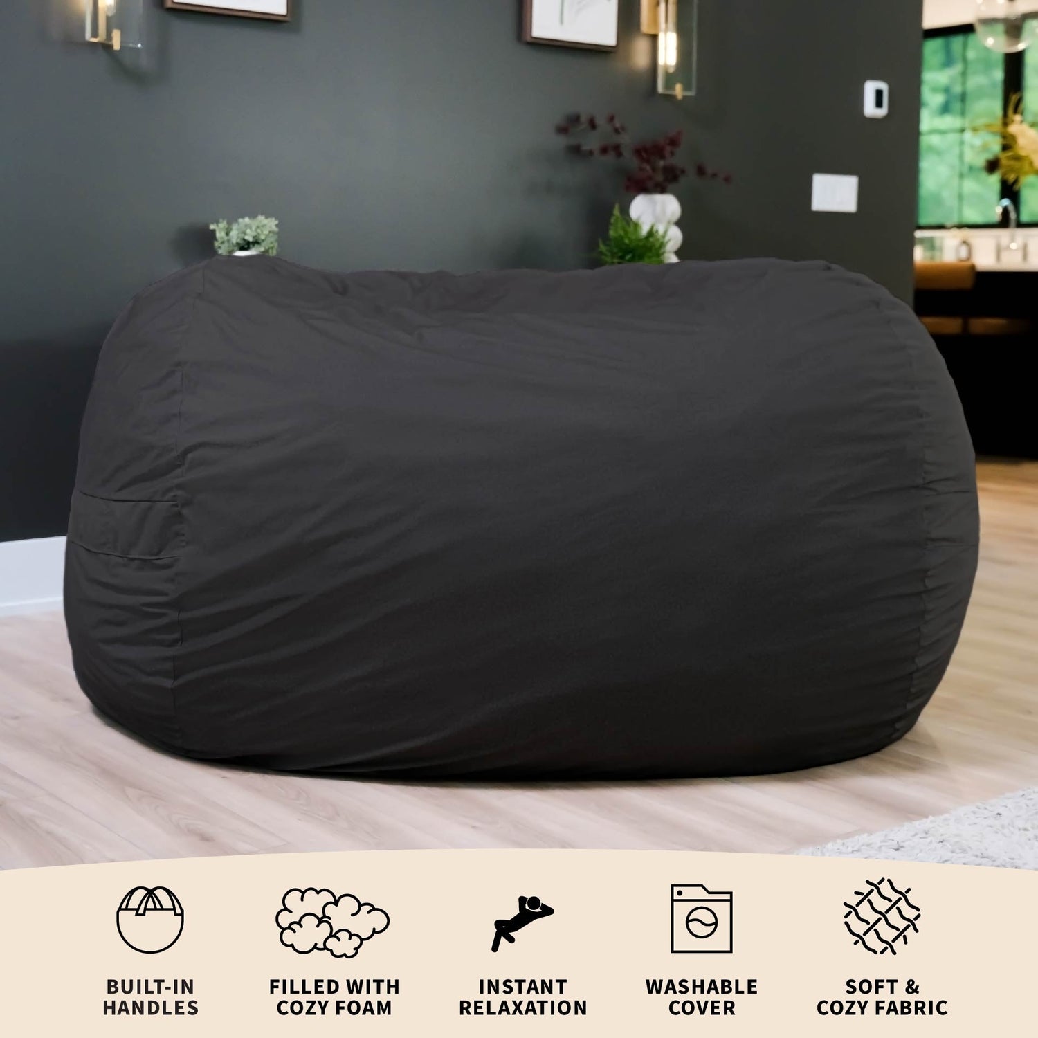 Fuf® 8Ft Giant Bean Bag