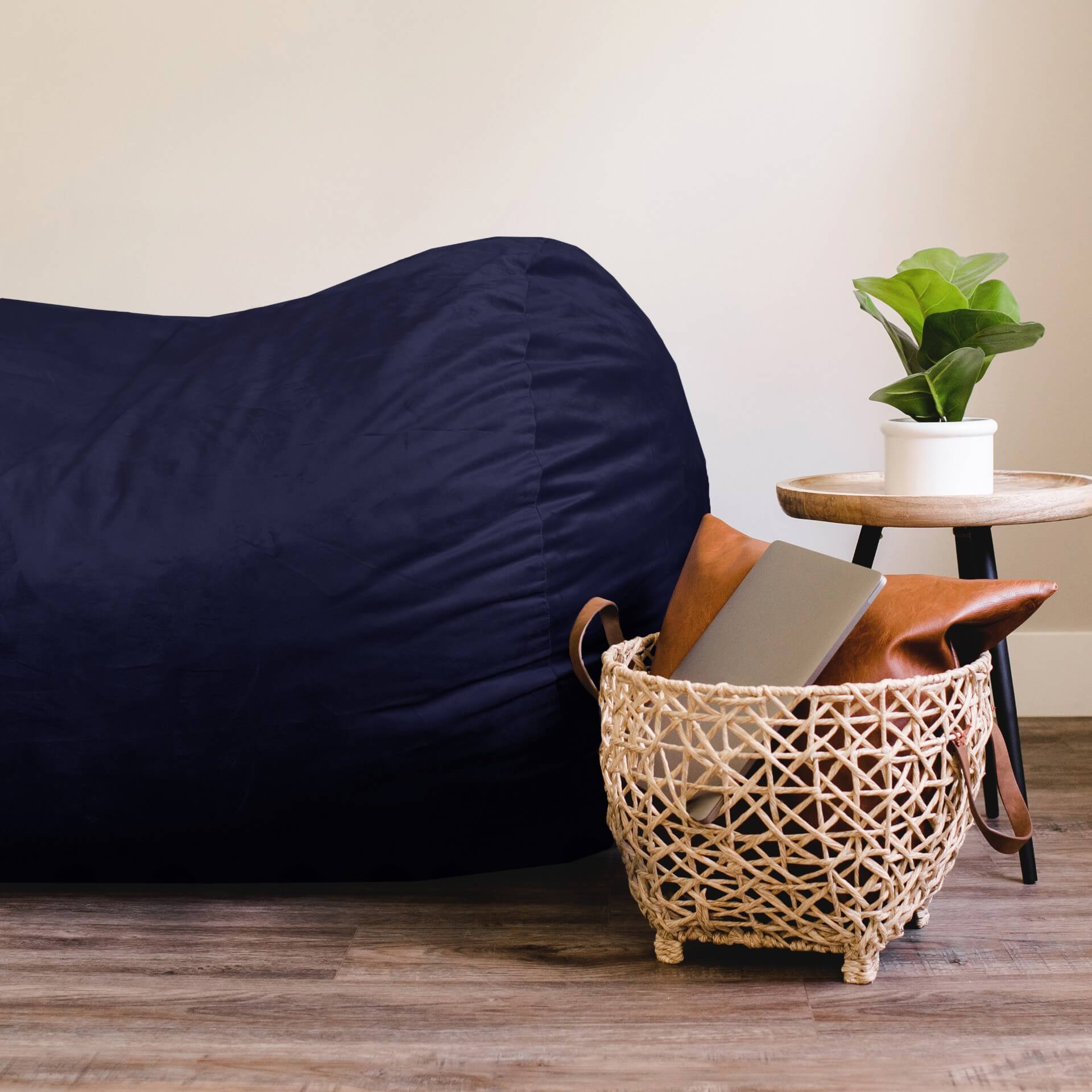 Fuf® 6Ft Foam Bean Bag Lounger