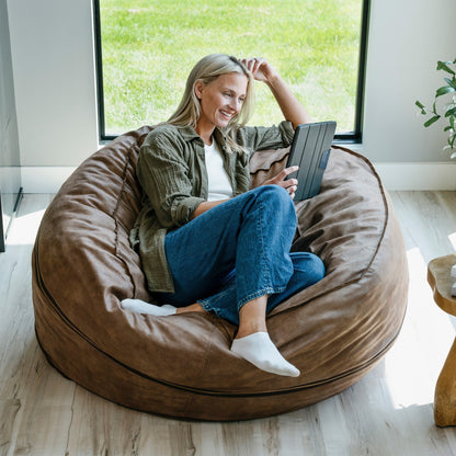 Fuf® 5Ft Foam Bean Bag