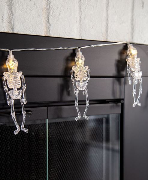 LED Skeleton Lights, 8 Count