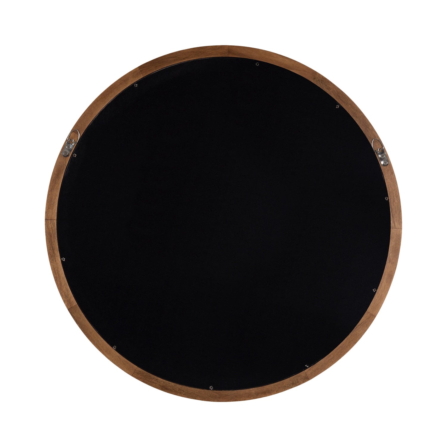 Hatherleigh Round Wood Wall Mirror