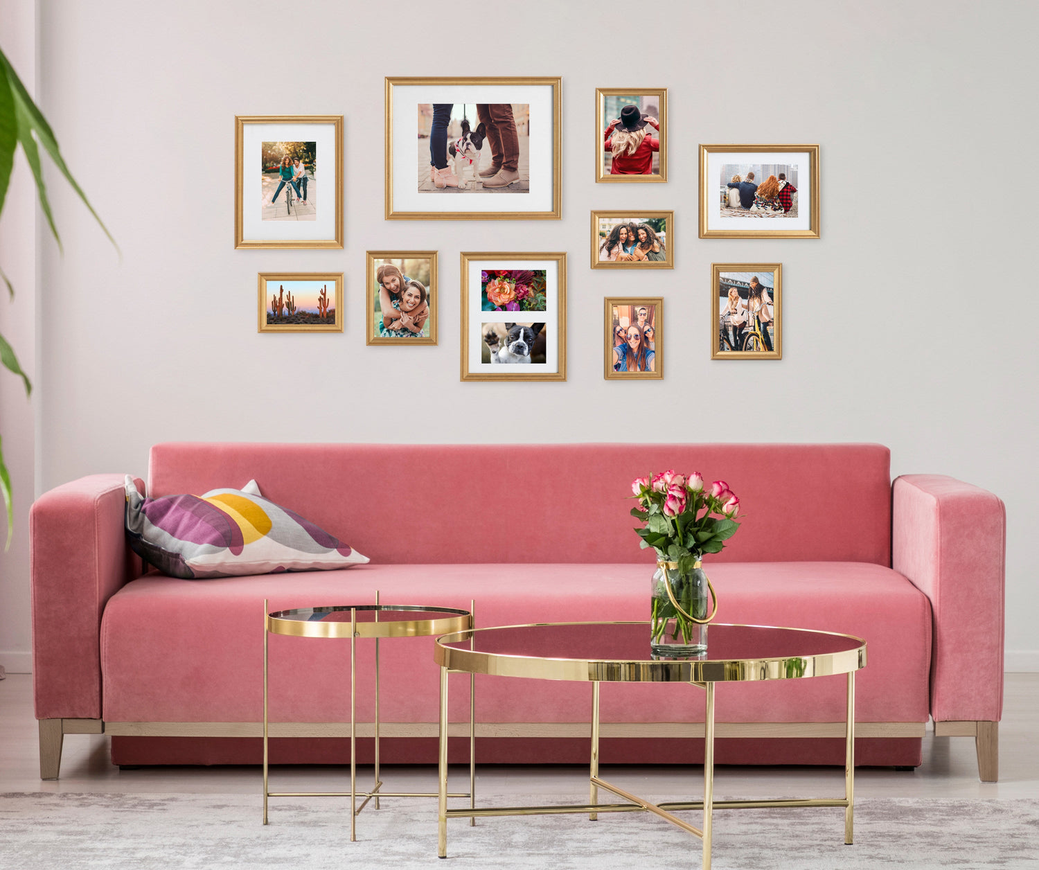 Adlynn Glam Wall Picture Frame Set